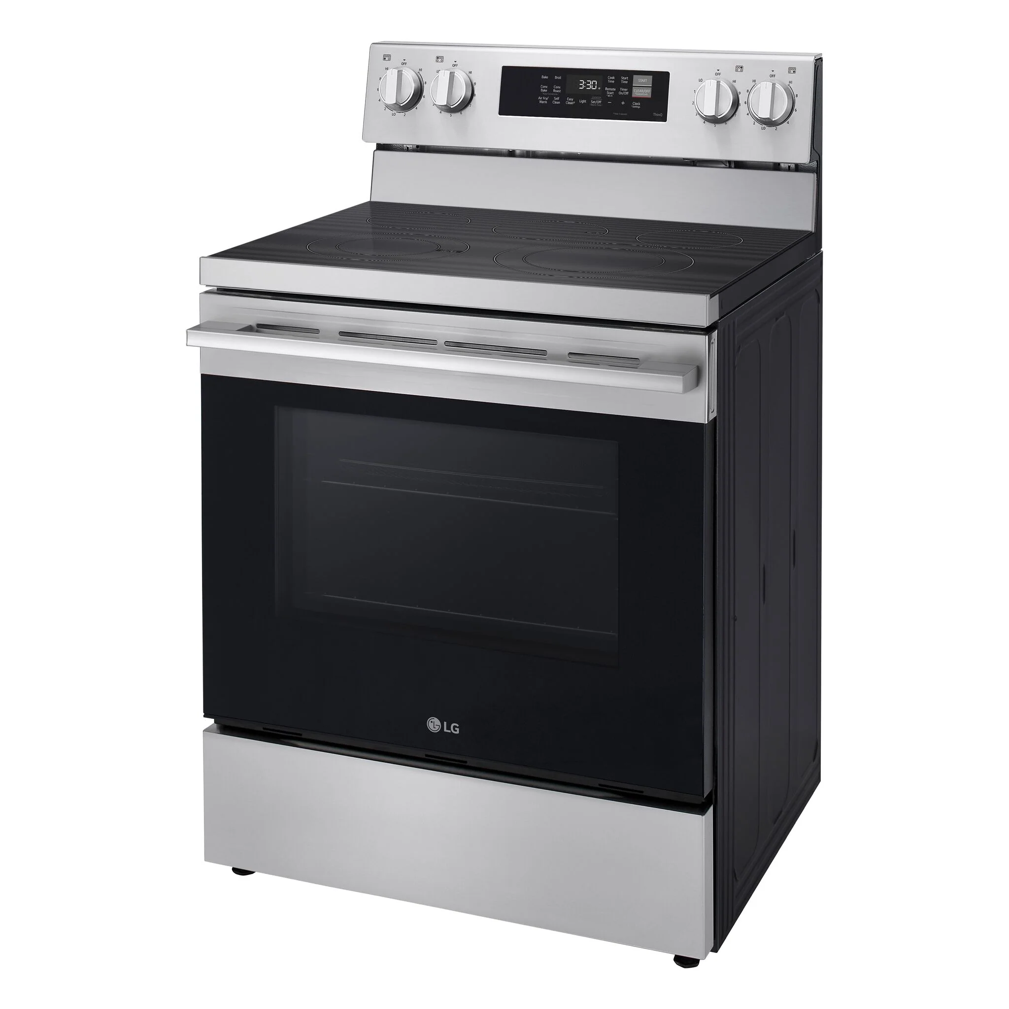 LG Stainless Steel Smart Electric Freestanding Range with Air Fry (6.3 Cu.Ft) - LREN6323YE - Image 6