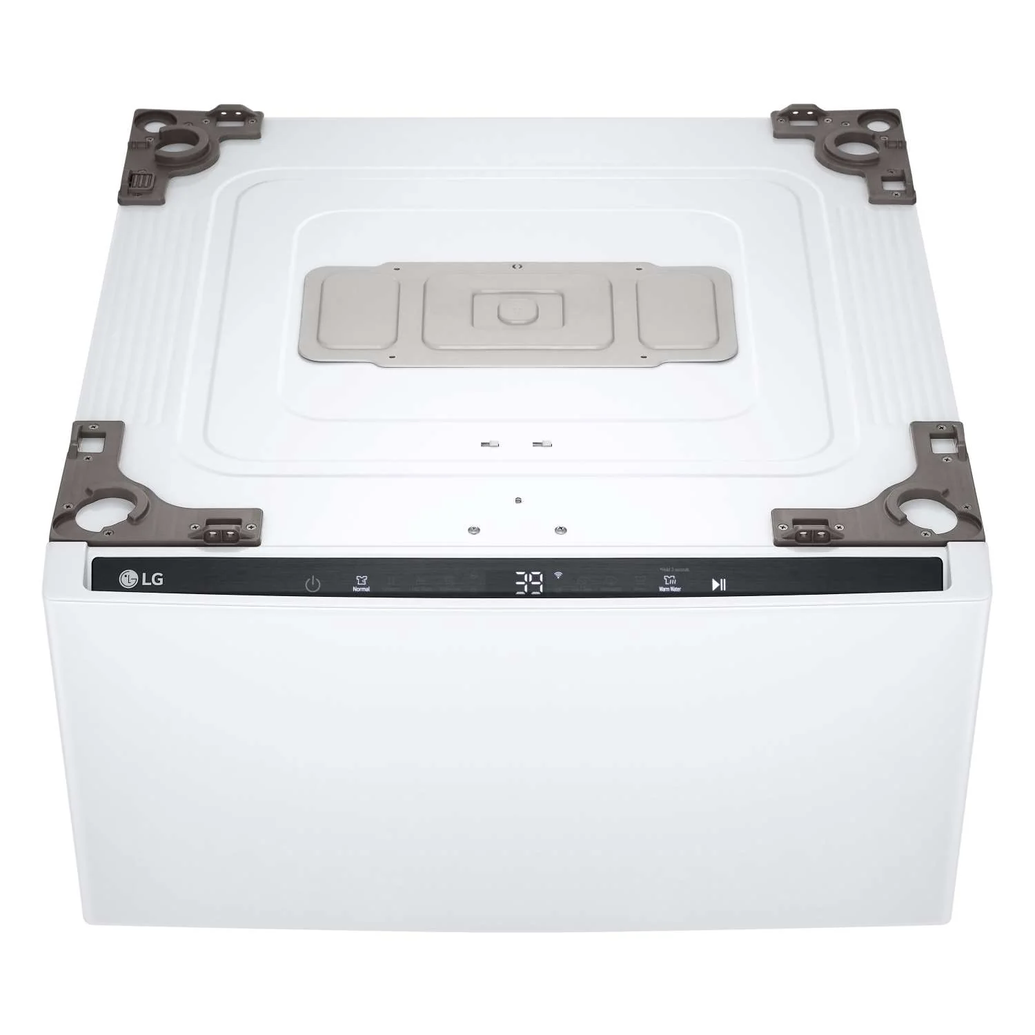 LG White 27'' LG SideKick™ Pedestal Washer (1 Cu. Ft) - WD300CW