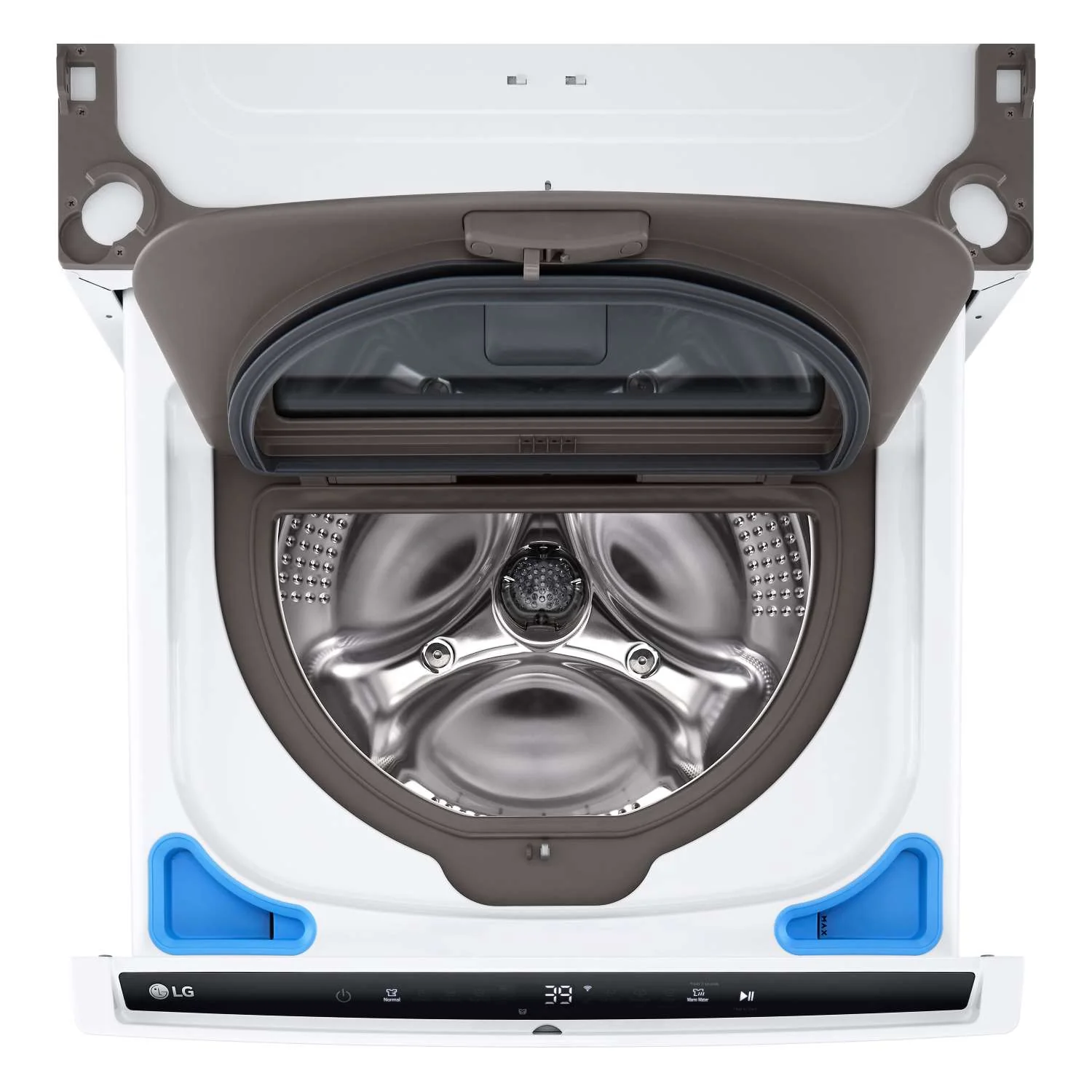 LG White 27'' LG SideKick™ Pedestal Washer (1 Cu. Ft) - WD300CW - Image 12