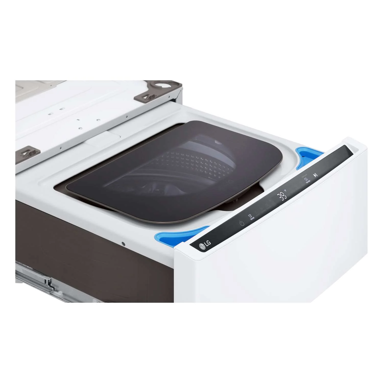 LG White 27'' LG SideKick™ Pedestal Washer (1 Cu. Ft) - WD300CW - Image 6