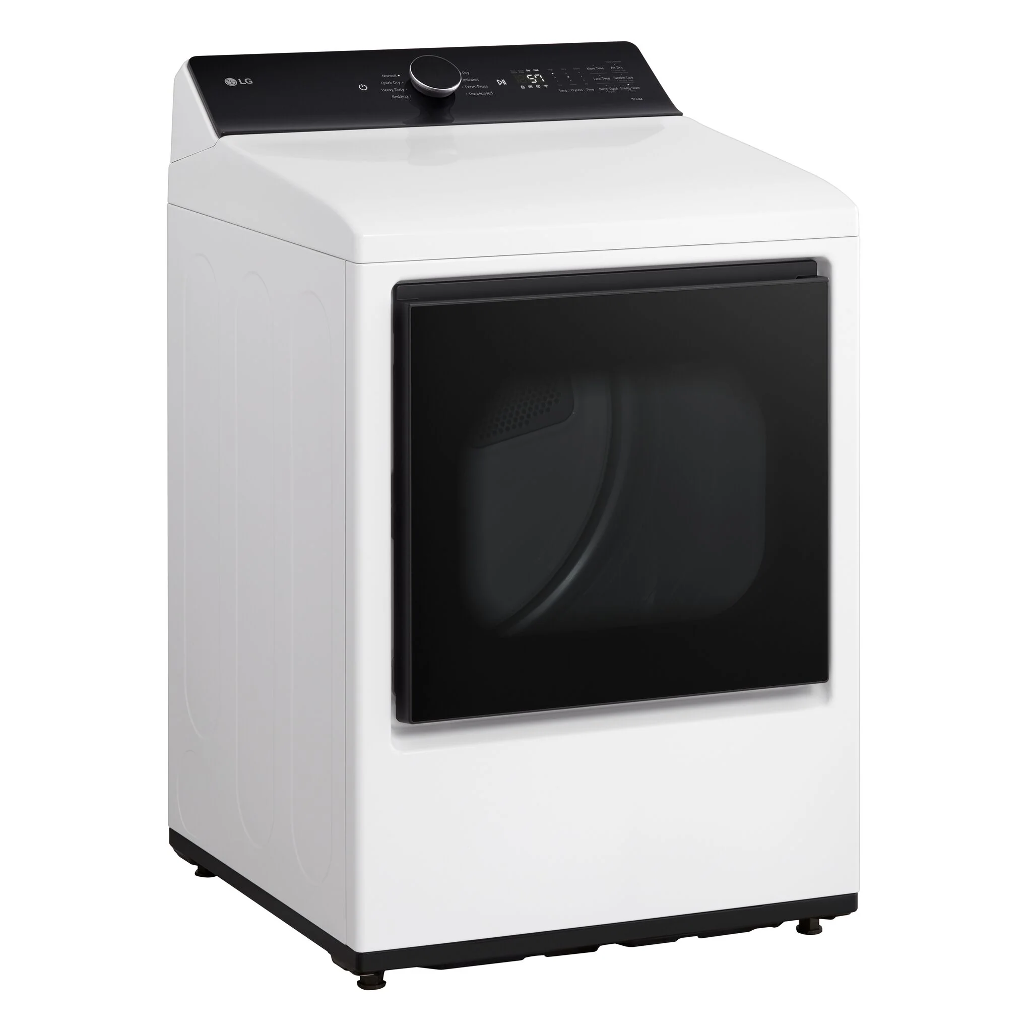 LG White Electric Dryer with EasyLoad™ Door (7.3 cu.ft) - DLE8400WE - Image 3