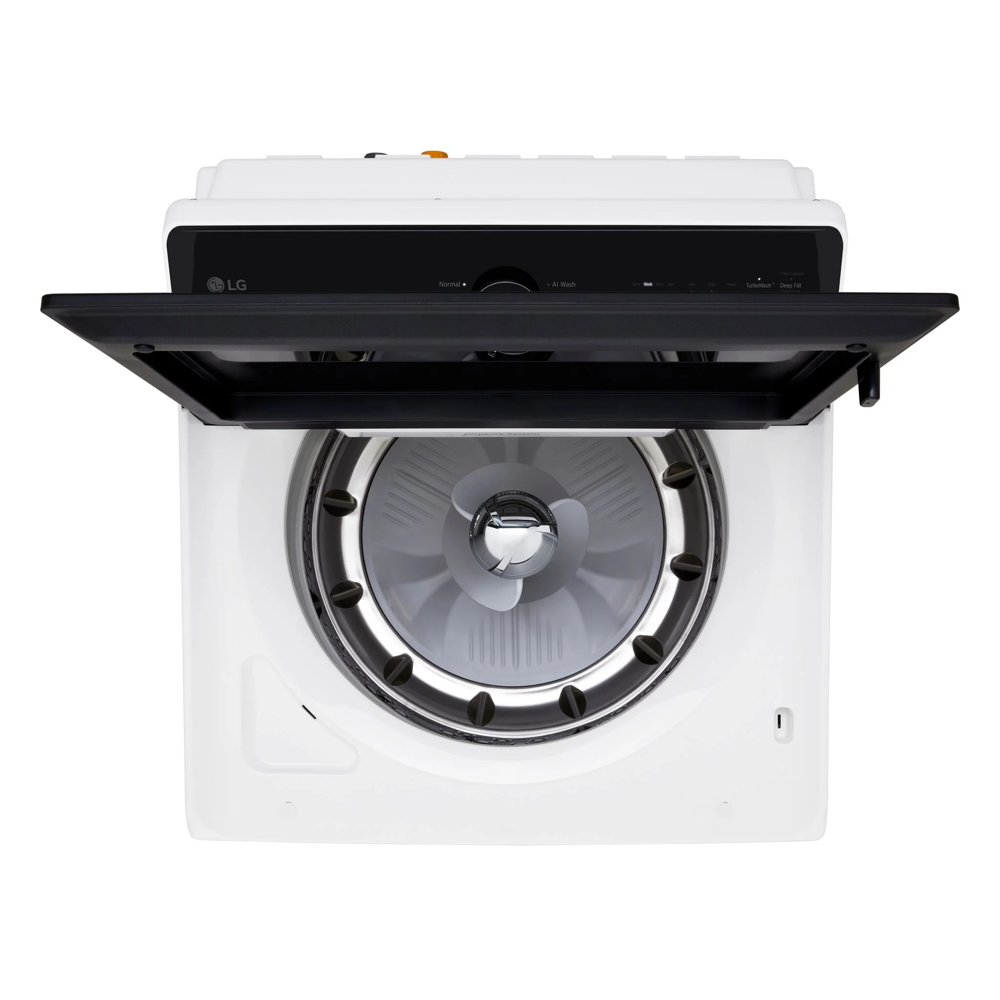 LG White Top Load Washer with 4-Way™ Agitator (6.1 cu. ft.) - WT8405CW - Image 5