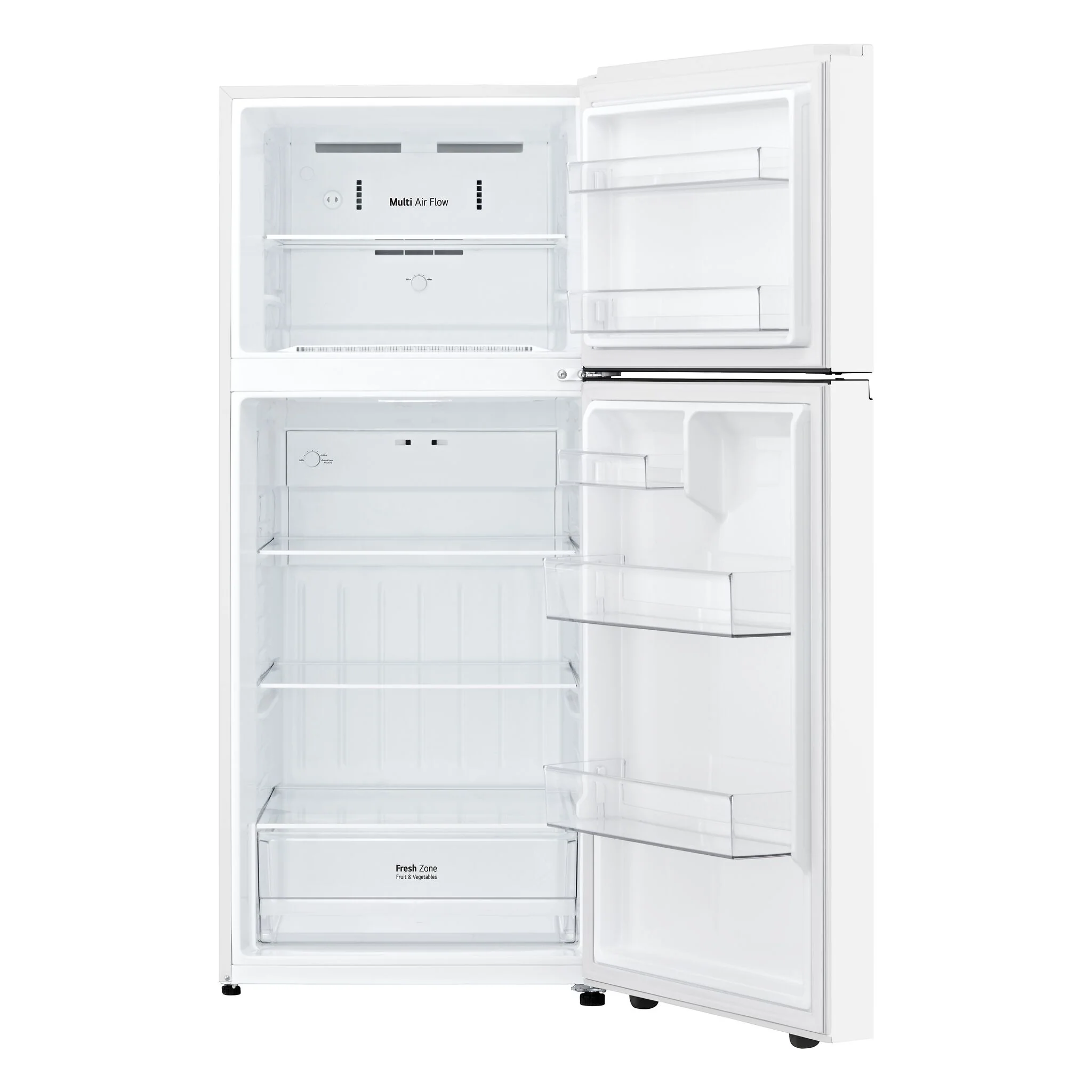 LG 27.5" 18 Cu. Ft. White Top-Freezer Refrigerator - LT18S2100W - Image 3