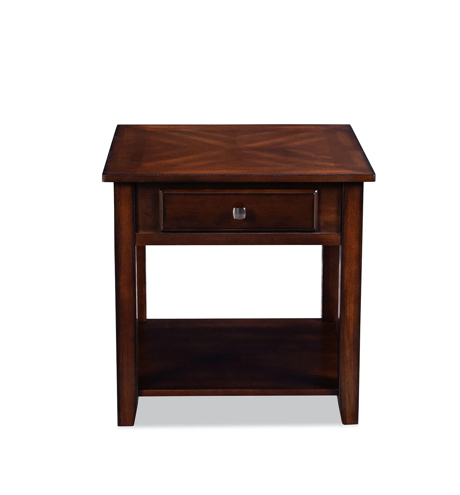Linden End Table - Cherry - Image 2