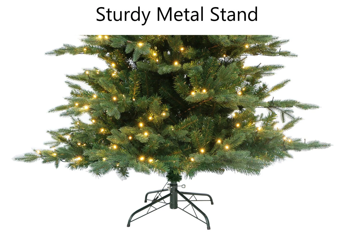 Lindenn 7ft Life-like Frasier Fir Pre-lit Christmas Tree - Warm White - Image 4