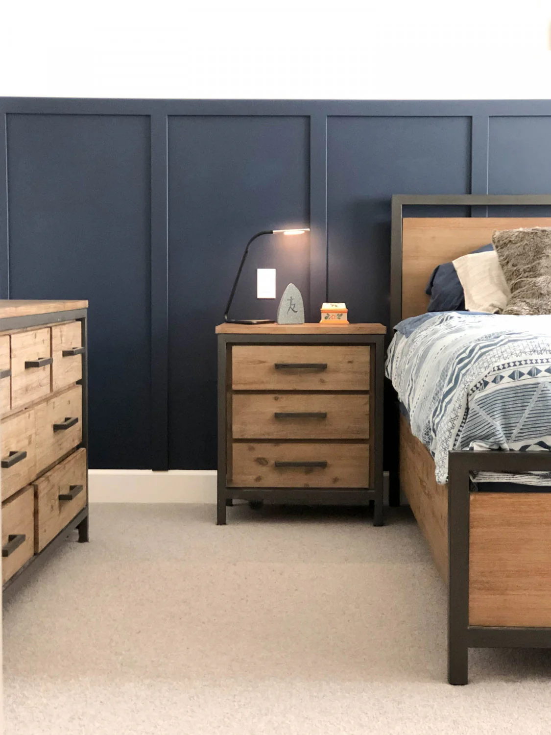 Liora Nightstand - Greige - Image 10