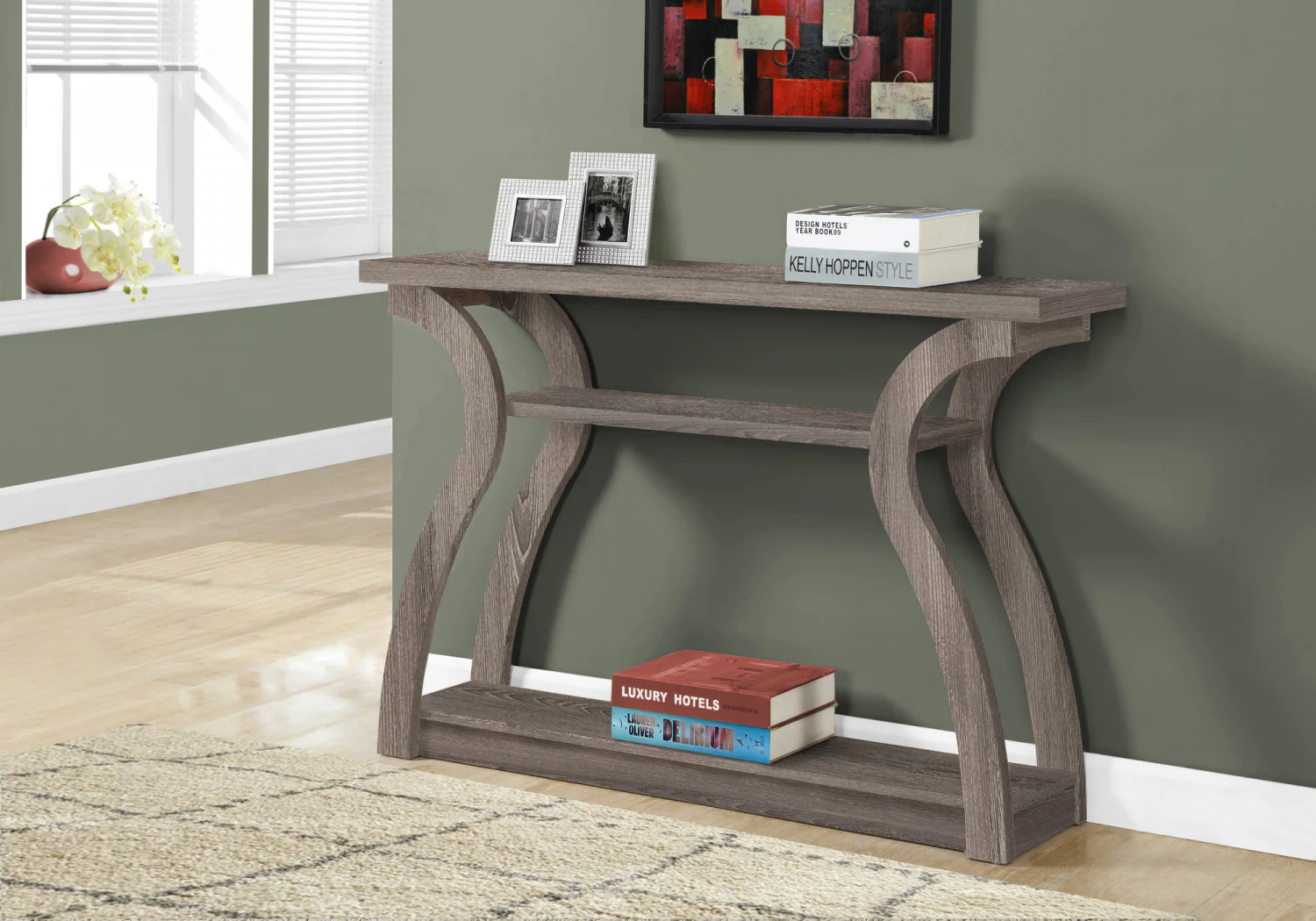 Lira Sofa Table - Dark Taupe - Image 6
