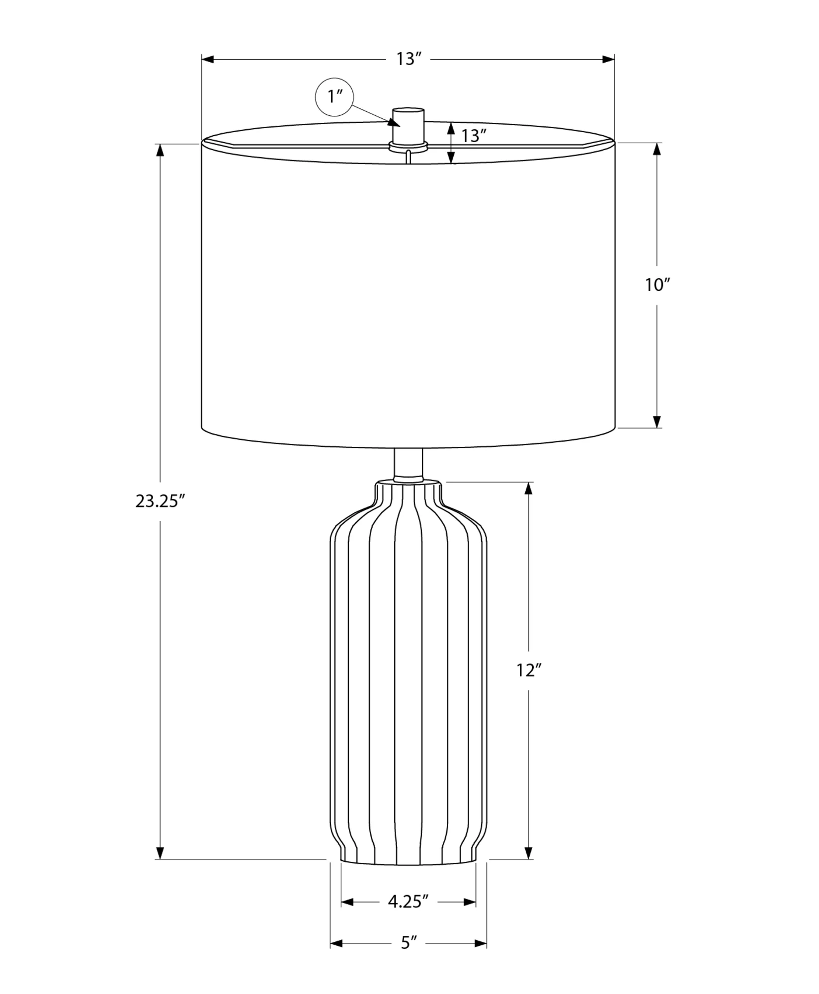 Loen Table Lamp - Pink - Image 3