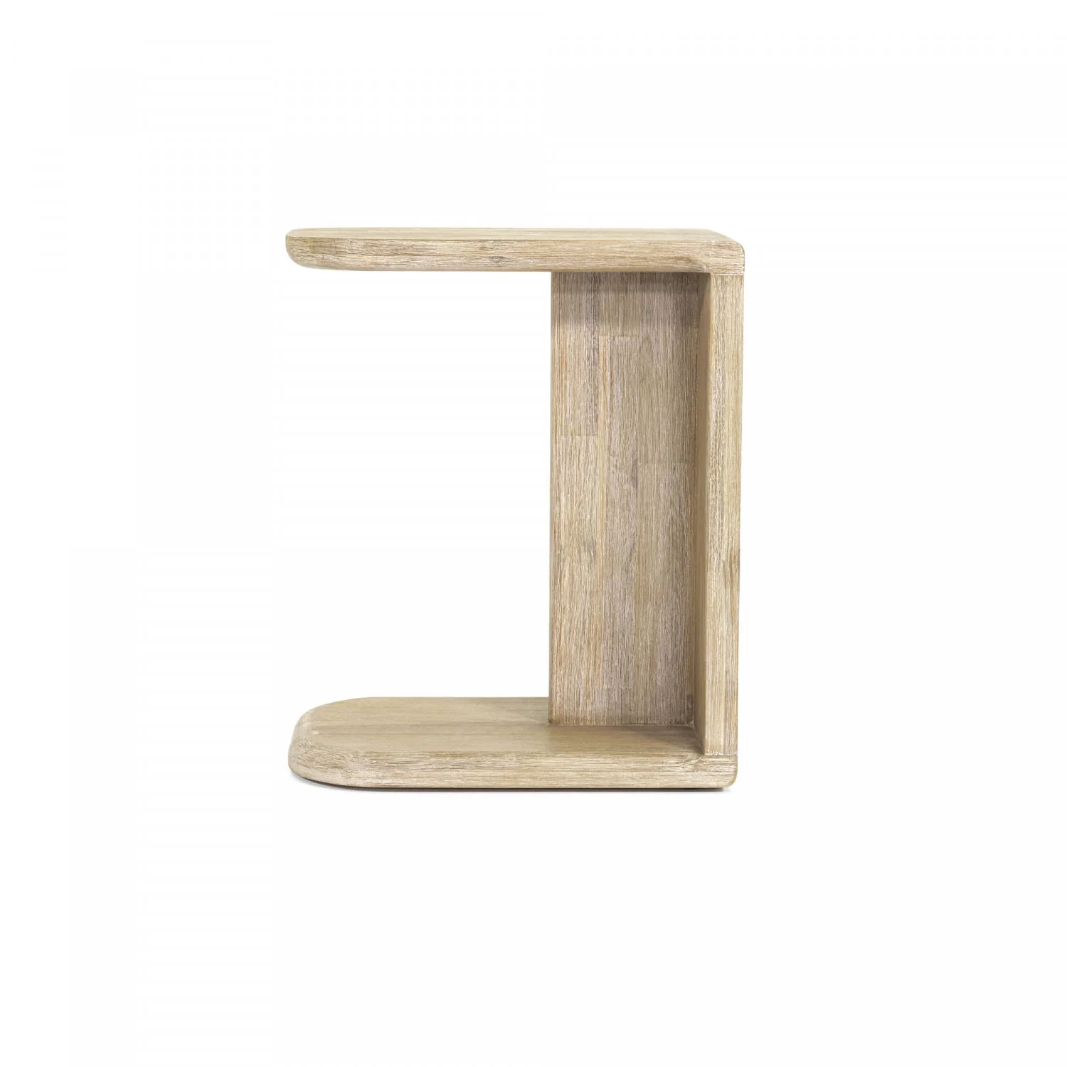 Lofva C-shaped Side Table - Light Brown/Beige - Image 4