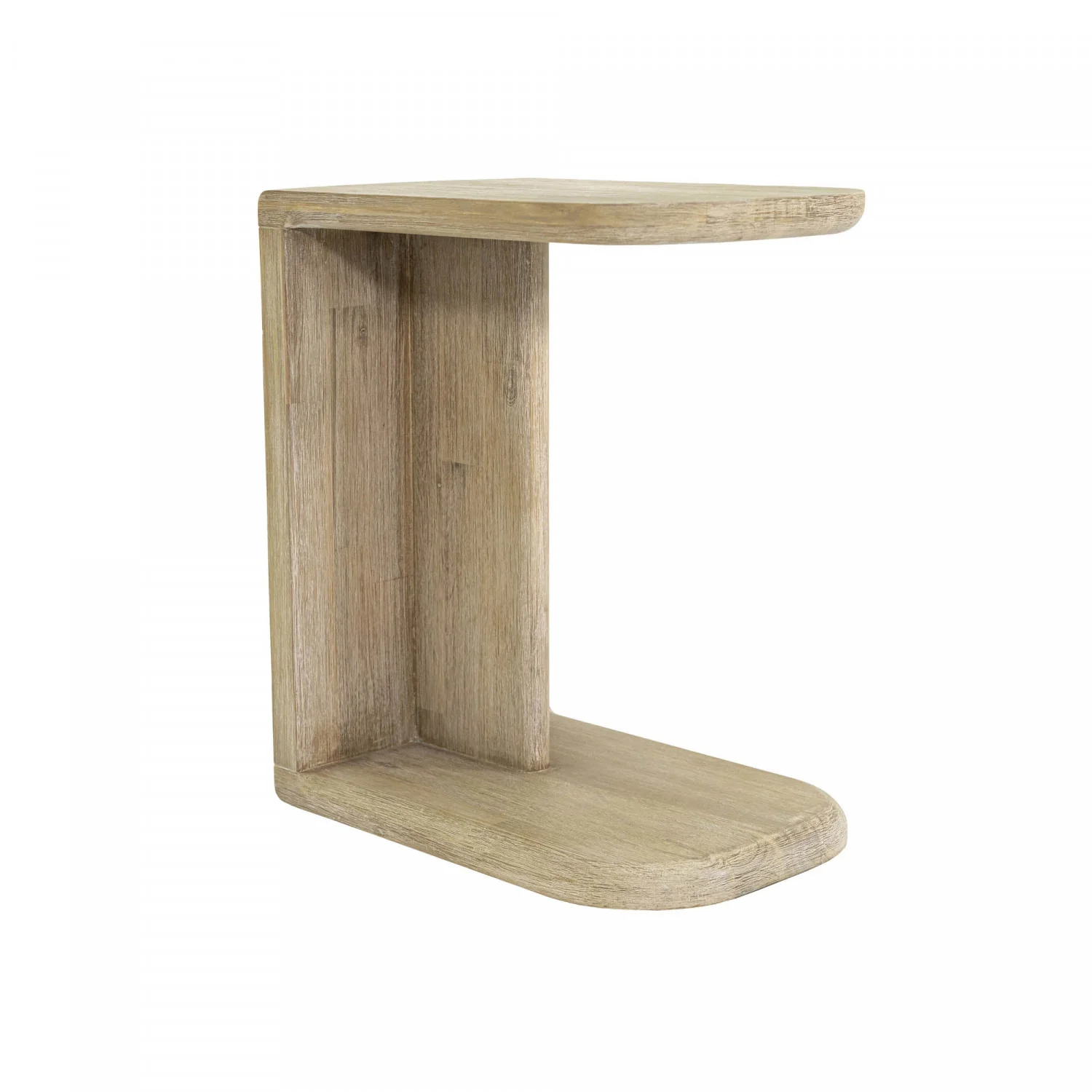 Lofva C-shaped Side Table - Light Brown/Beige - Image 8