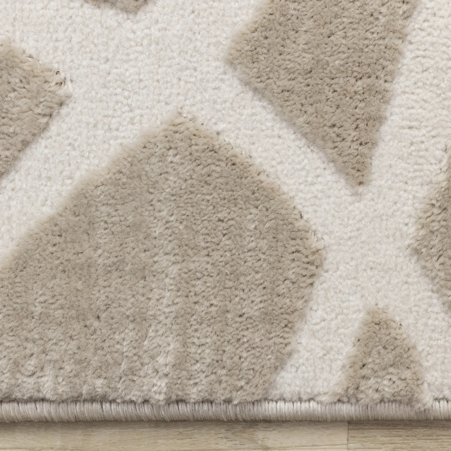 Logan Contemporary Swirls Area Rug - 7' X 10' - Beige/Cream - Image 10