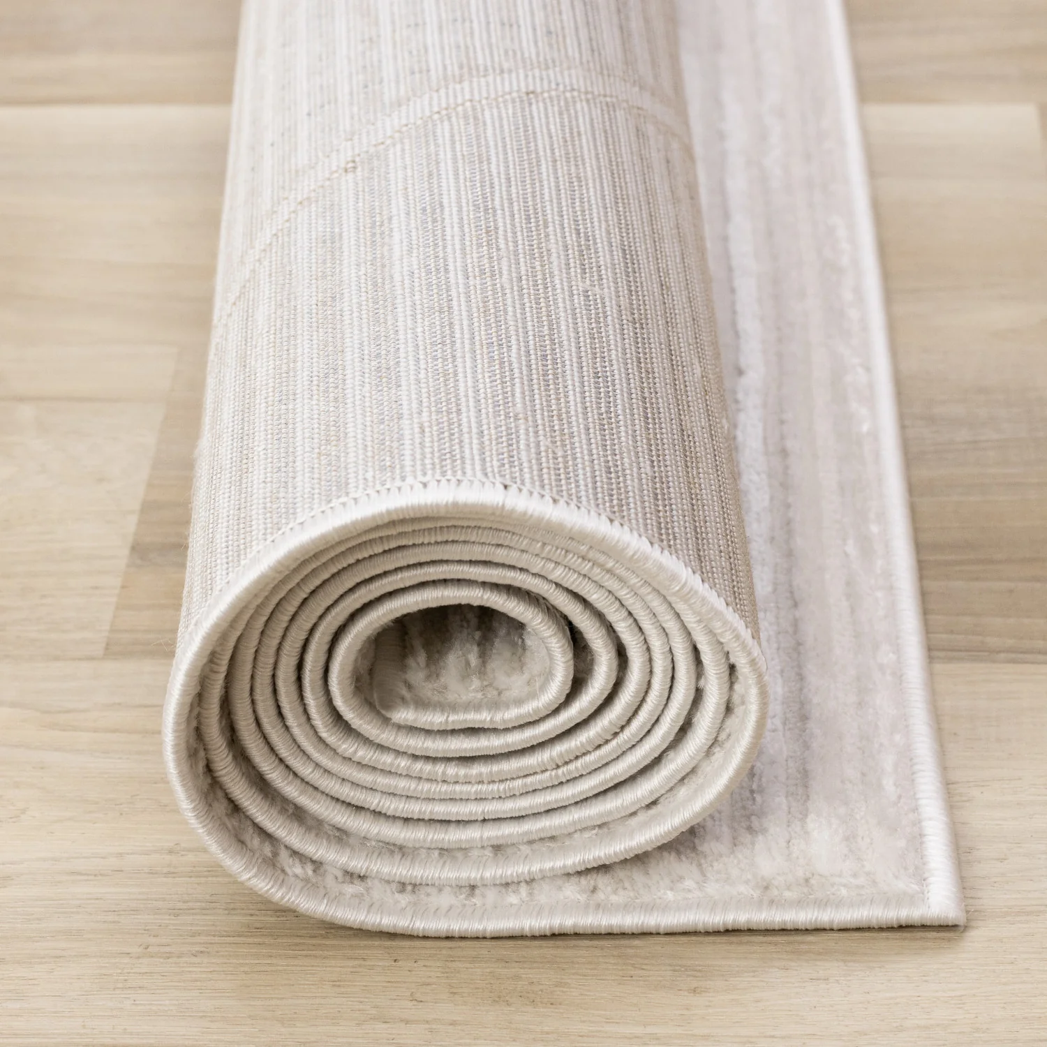 Logan Modern Lines Area Rug - 5' X 8' - Cream - Image 13