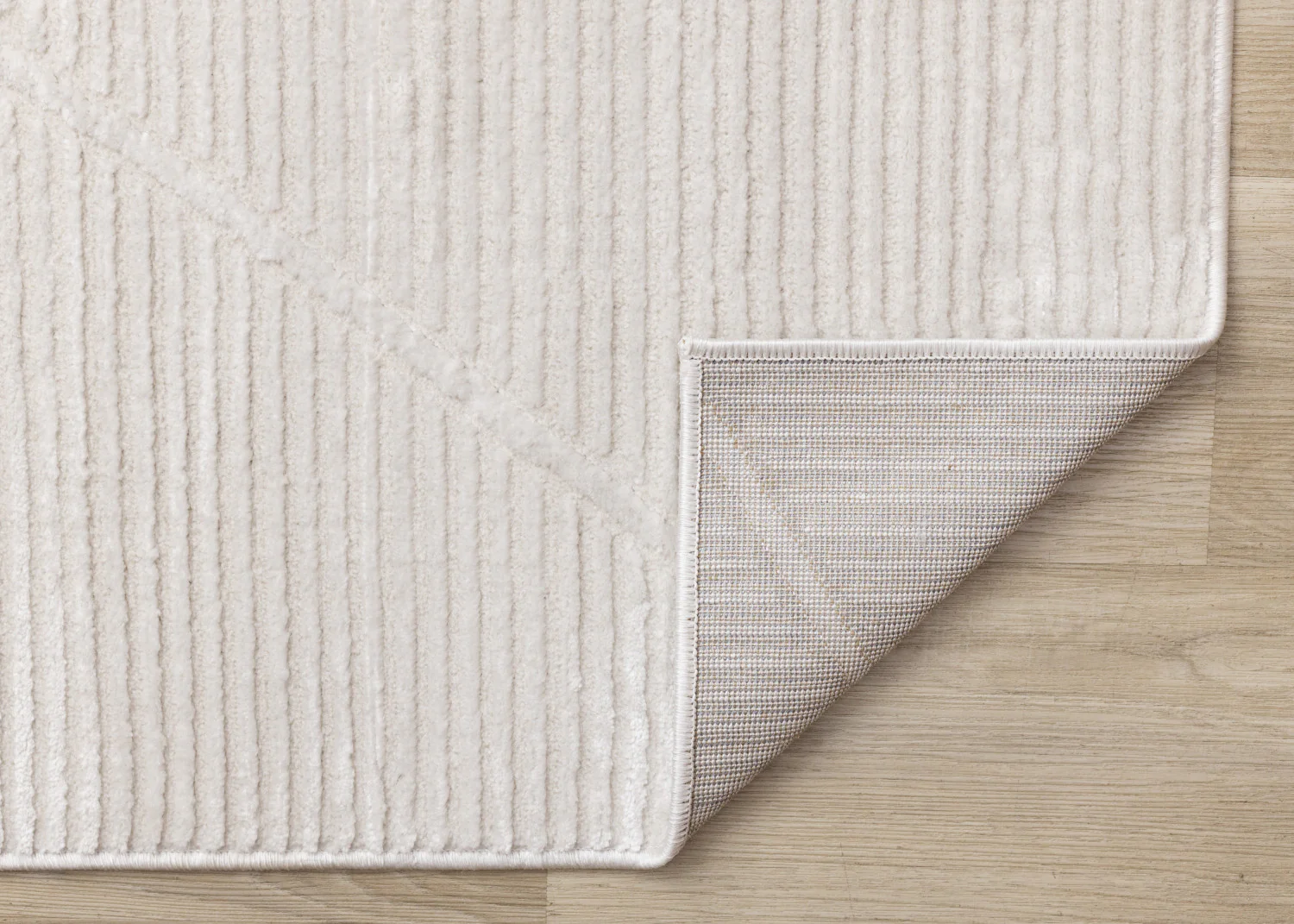 Logan Modern Lines Area Rug - 5' X 8' - Cream - Image 7