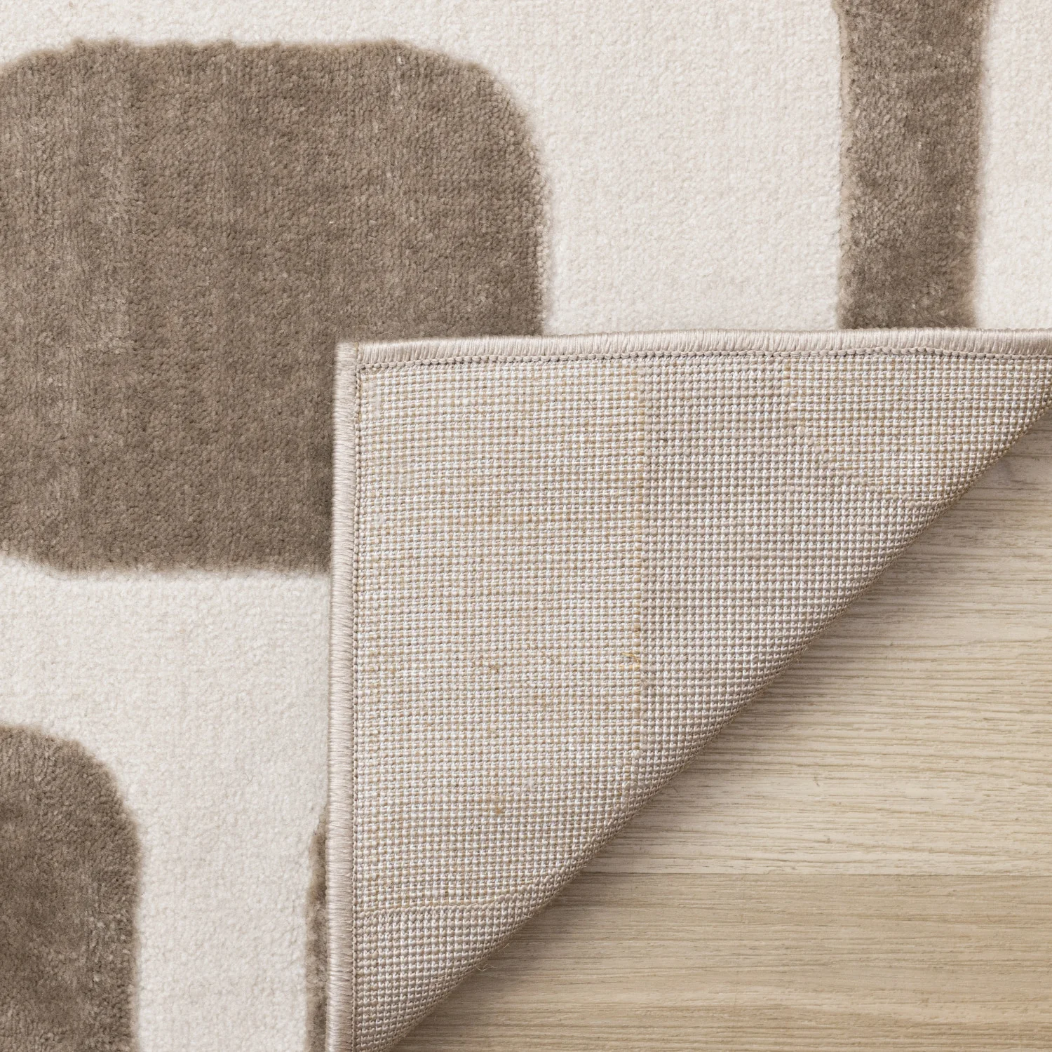 Logan Modern Vintage Area Rug - 7' X 10' - Brown/Cream - Image 11