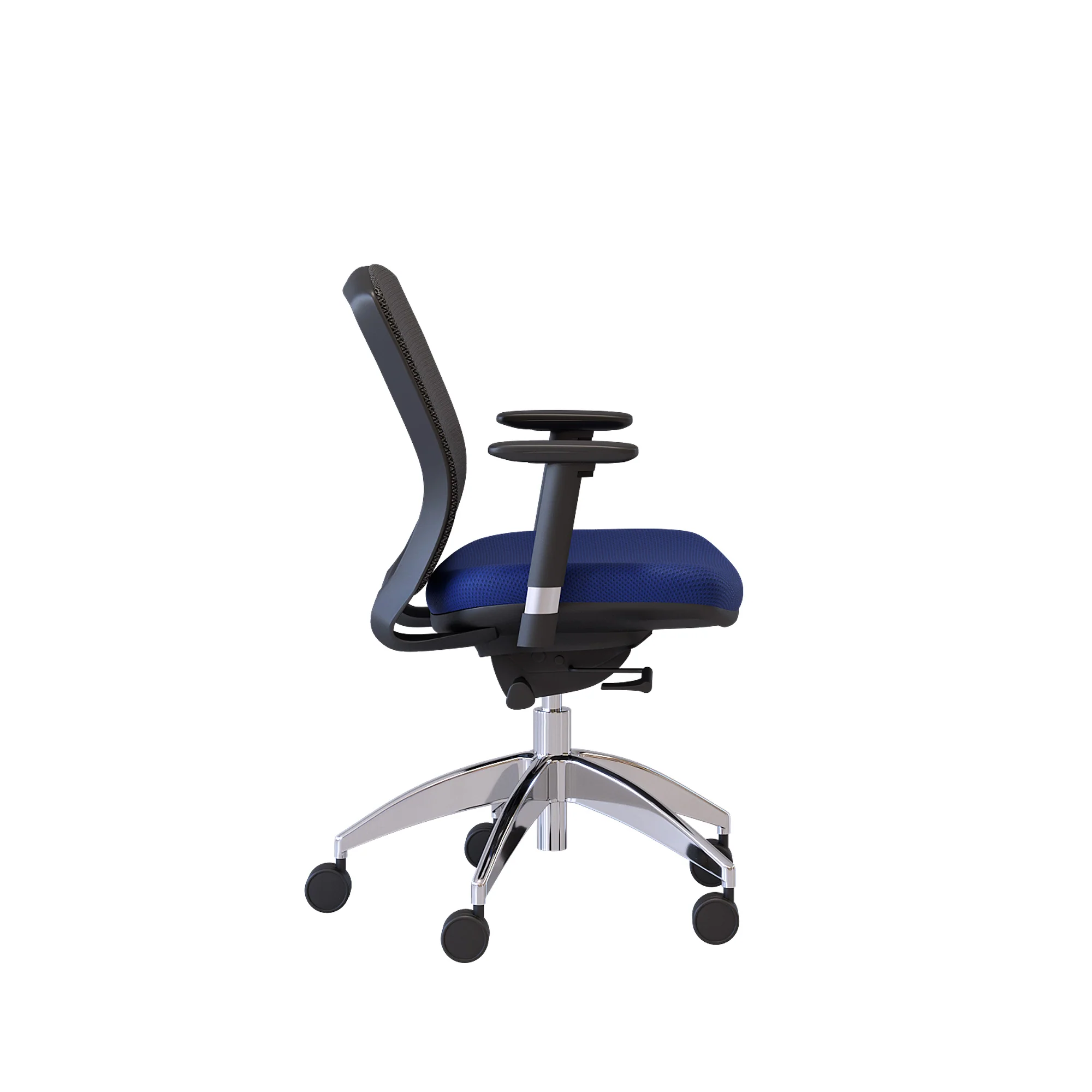 Logan Office Chair - Blue - Image 3