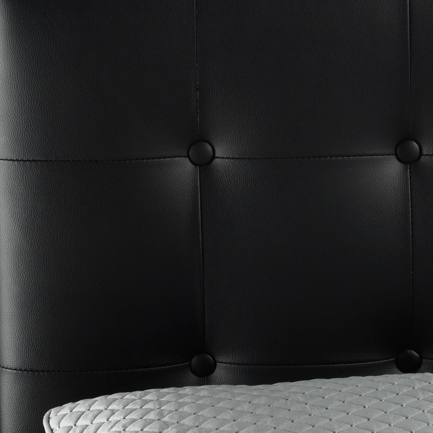 Lombardi Twin Headboard - Black - Image 2