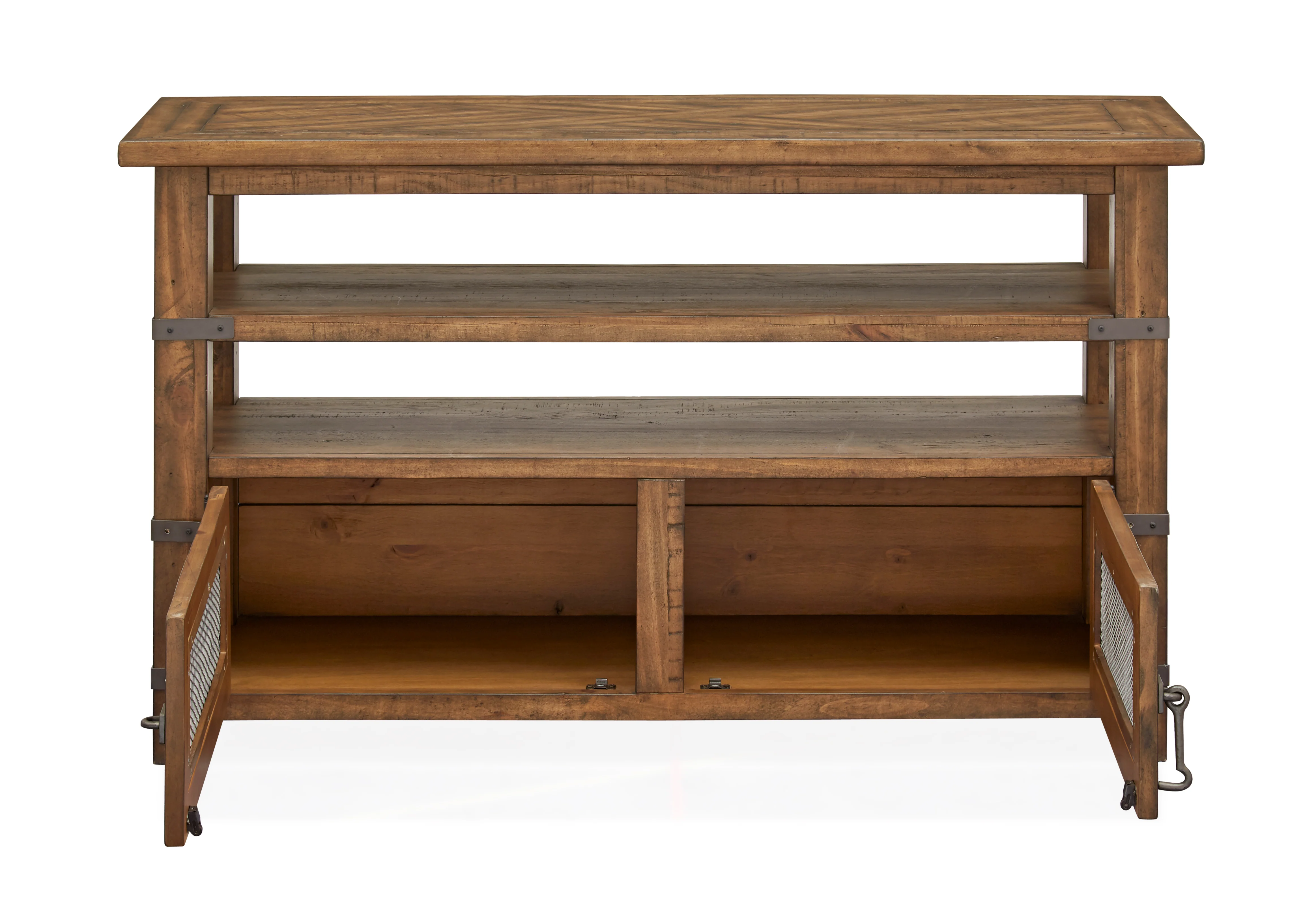 London 50" Sofa Table - Natural Pine - Image 3
