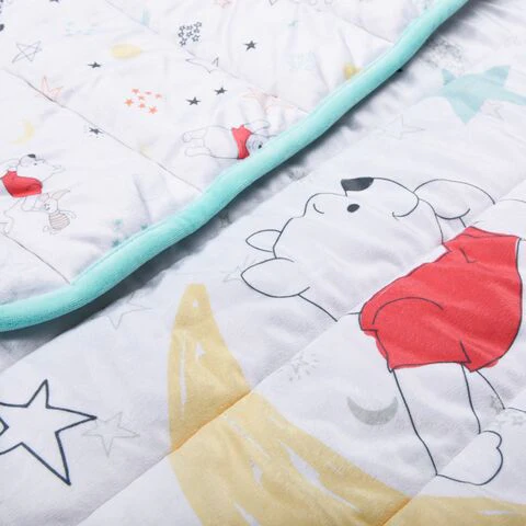 Look To The Stars Disney Winnie The Pooh Quilted Blanket - Image 3