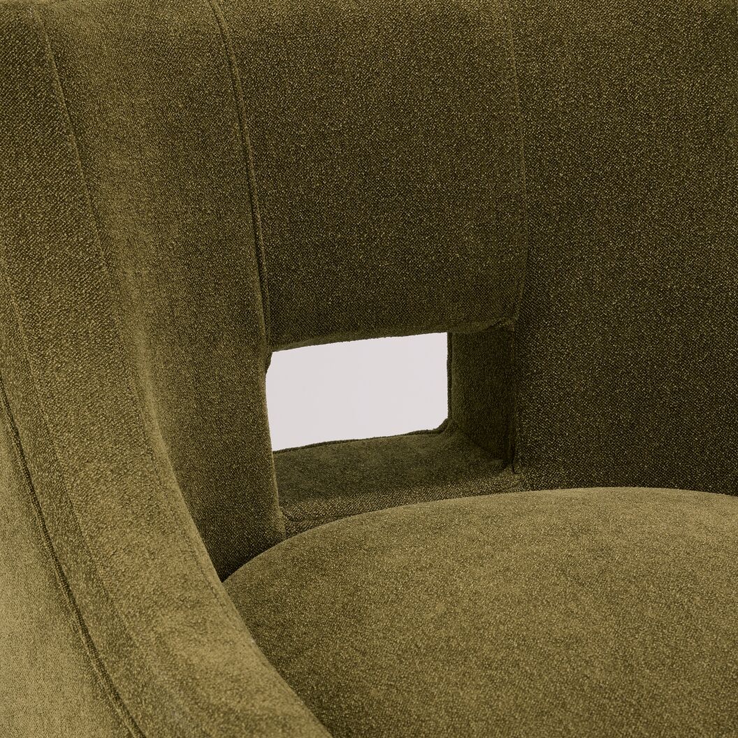 Lorca Accent Chair - Green - Image 3
