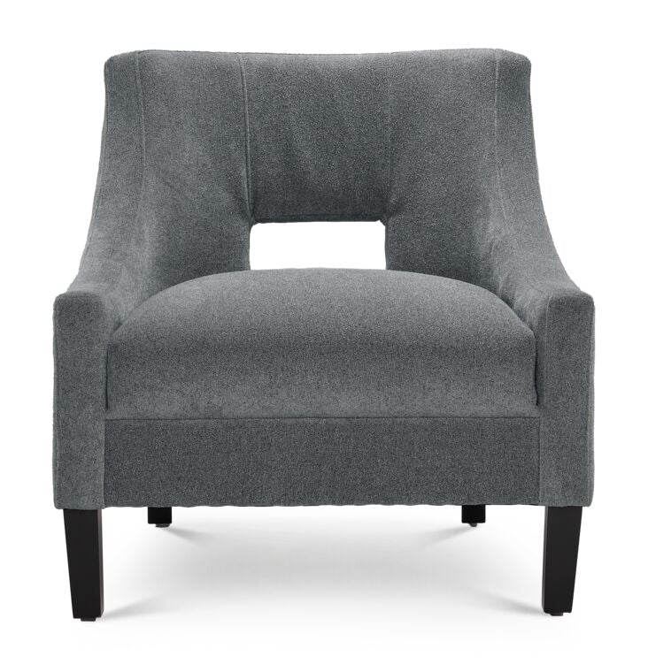 Lorca Accent Chair - Grey - Image 2