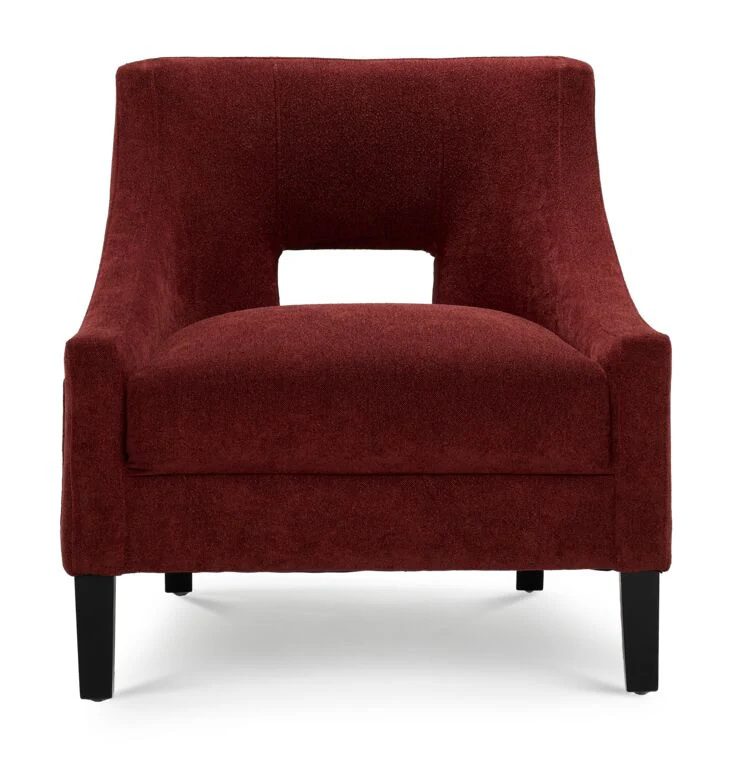 Lorca Accent Chair - Red - Image 2