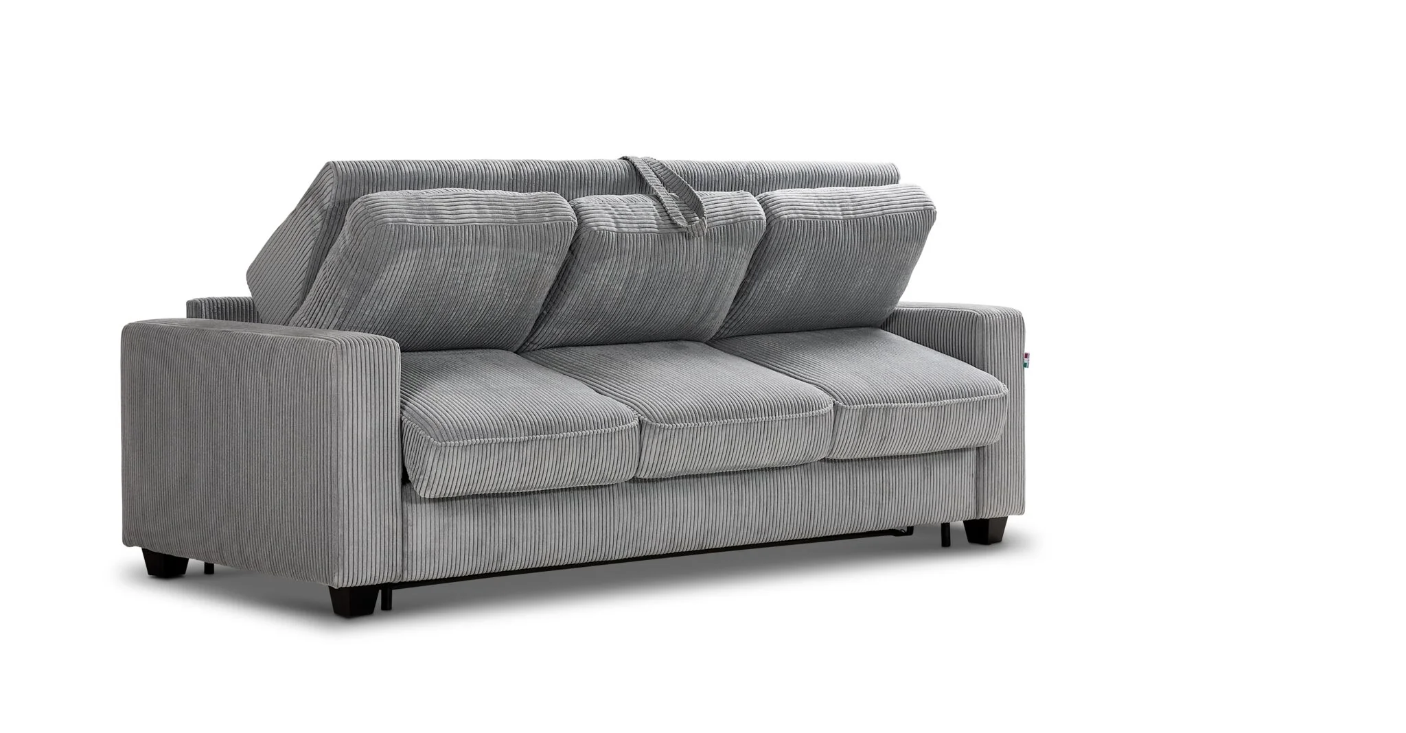 Loren Queen Sofa Bed - Grey - Image 7