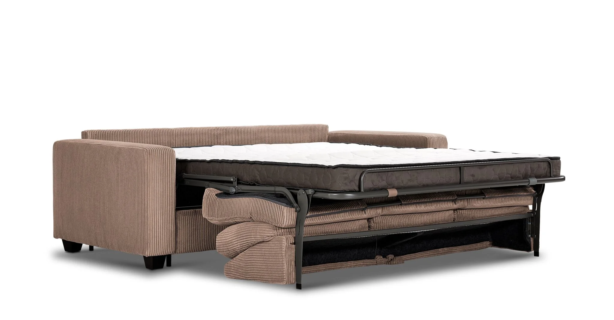 Loren Queen Sofa Bed - Taupe - Image 2