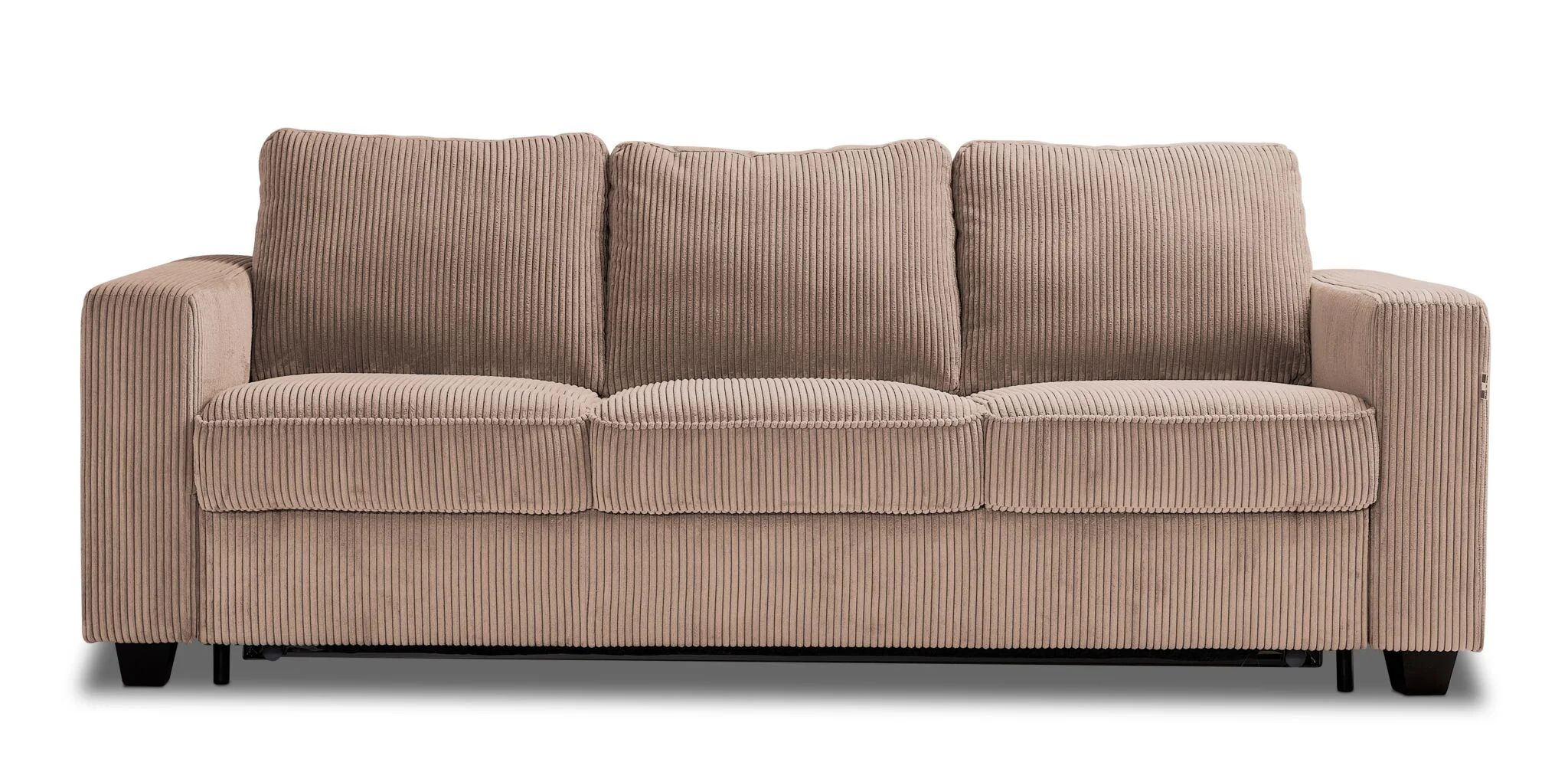 Loren Queen Sofa Bed - Taupe - Image 3