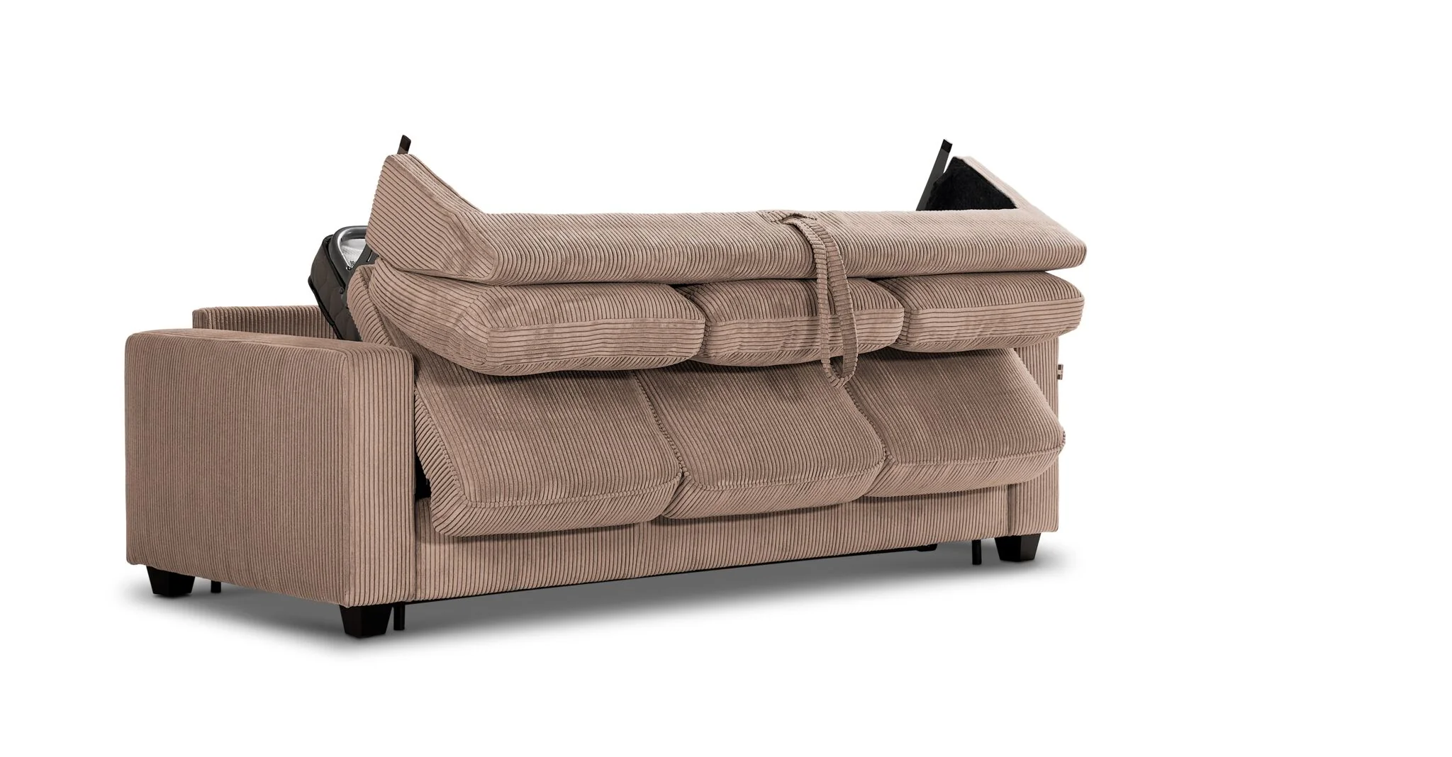 Loren Queen Sofa Bed - Taupe - Image 6