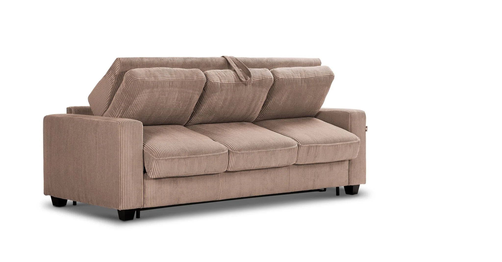 Loren Queen Sofa Bed - Taupe - Image 7