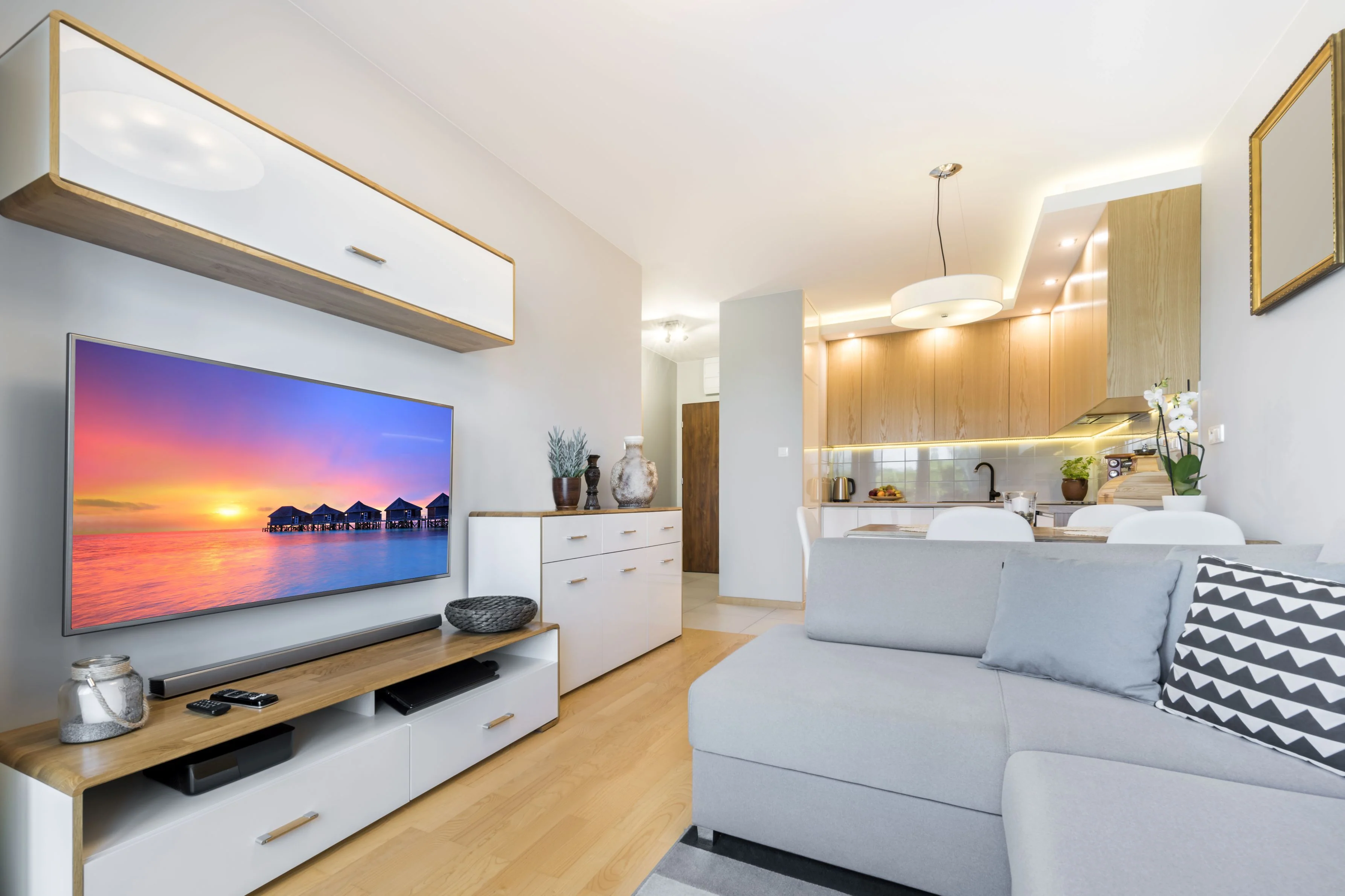 Low Profile Fixed TV Wall Mount for 32" to 90" TVs - PF300 - Image 2