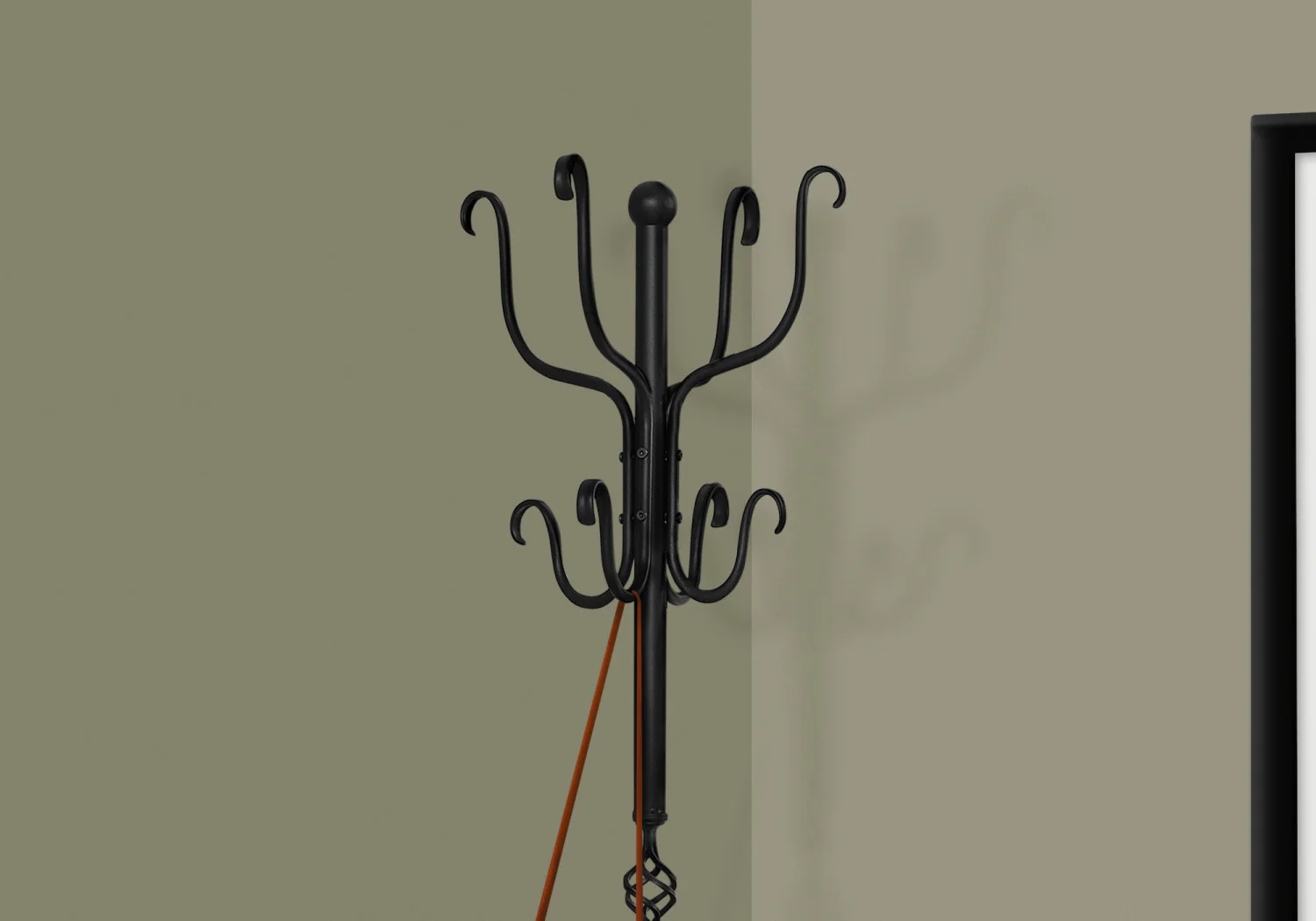 Lunel Coat Rack - Black - Image 5