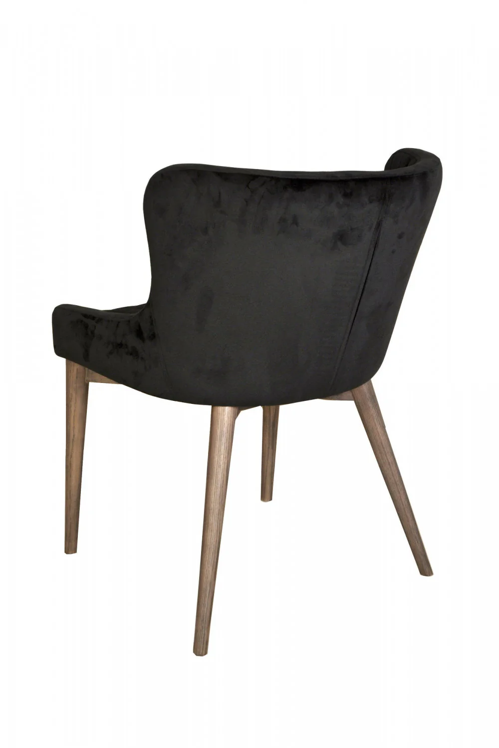 Lunvik Dining Chair - Black Velvet - Set of Two - Image 13