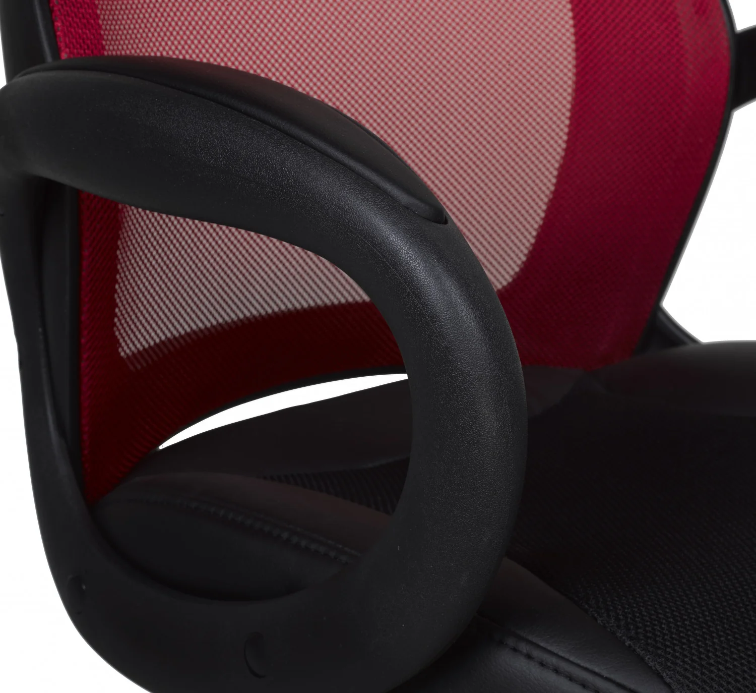 Luz Office Chair - Red/Black - Image 5
