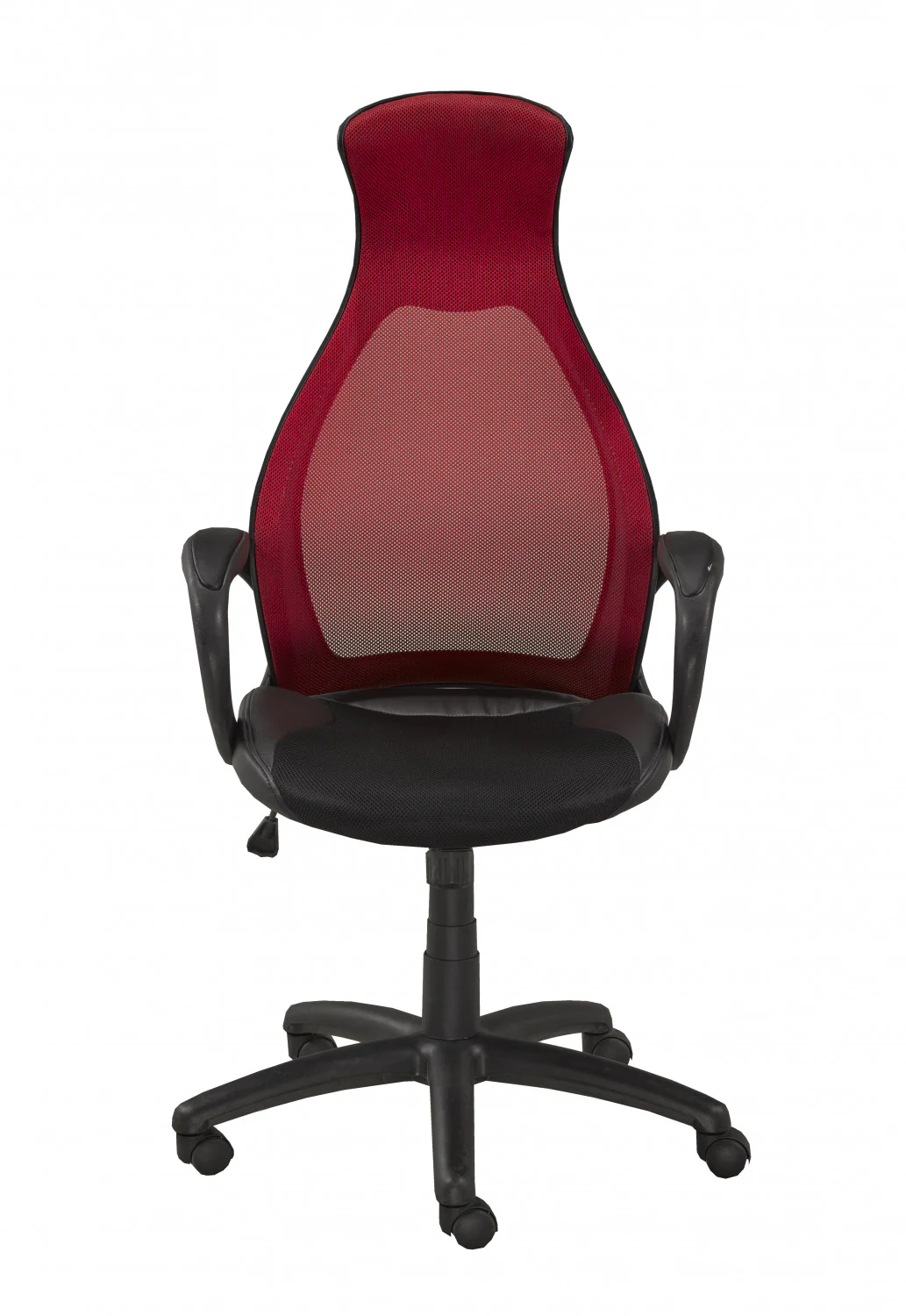 Luz Office Chair - Red/Black - Image 6