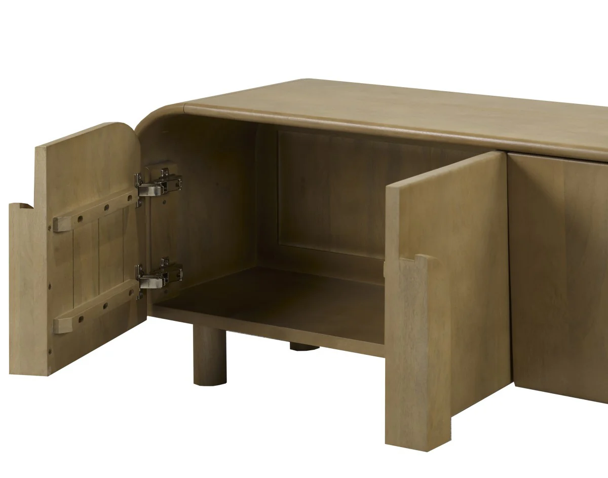 Lyanna 63'' TV Stand - Natural Oak - Image 2
