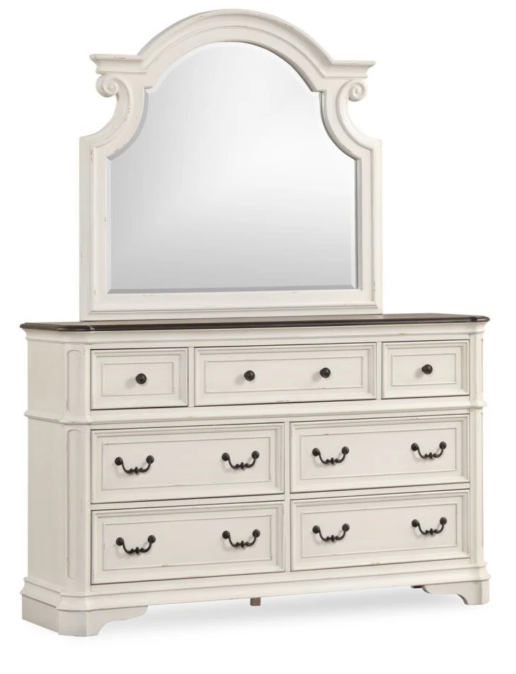 Macey Mirror - White - Image 2