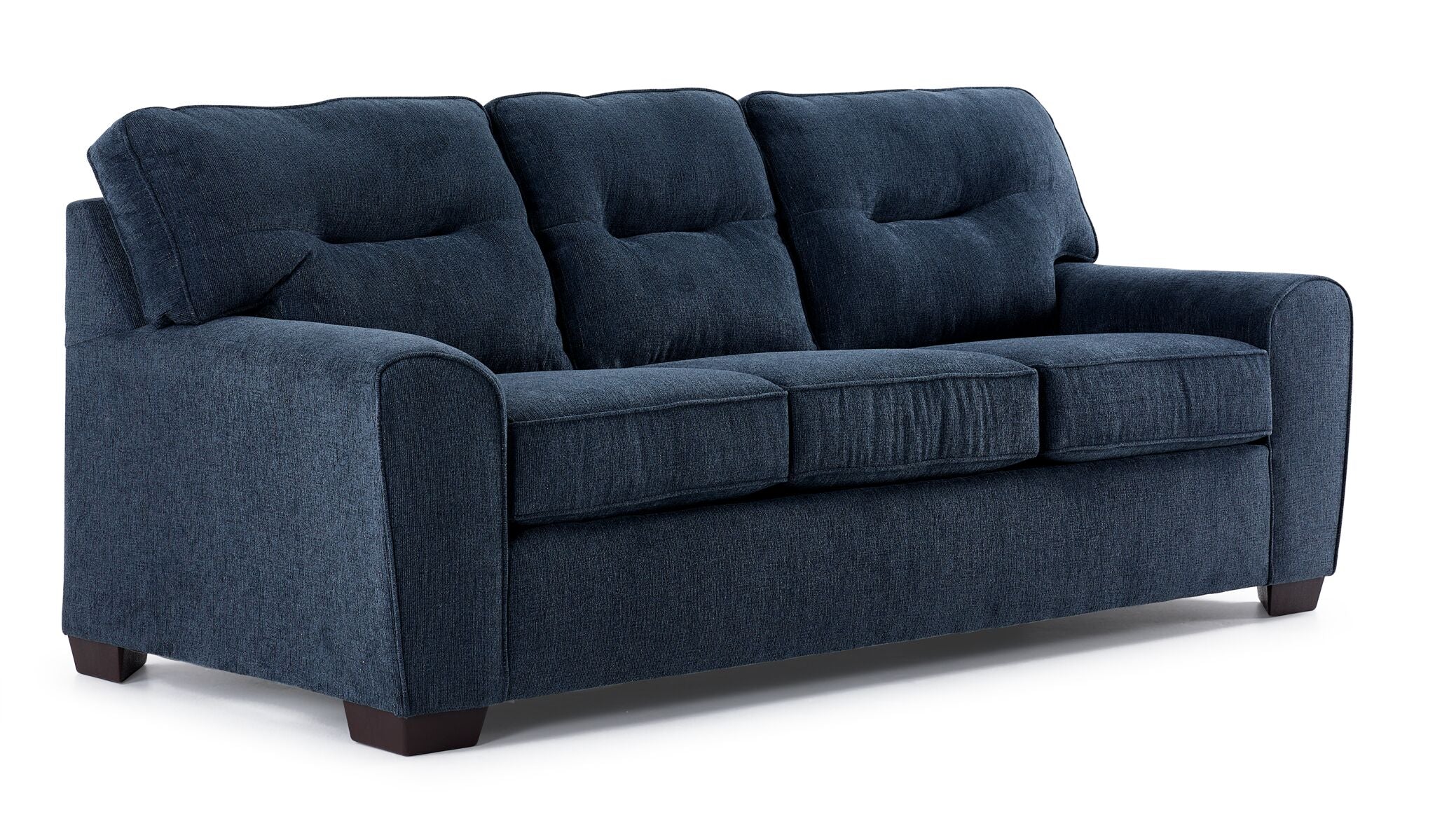 Mackay Queen Sofa Bed - Blue - Image 5
