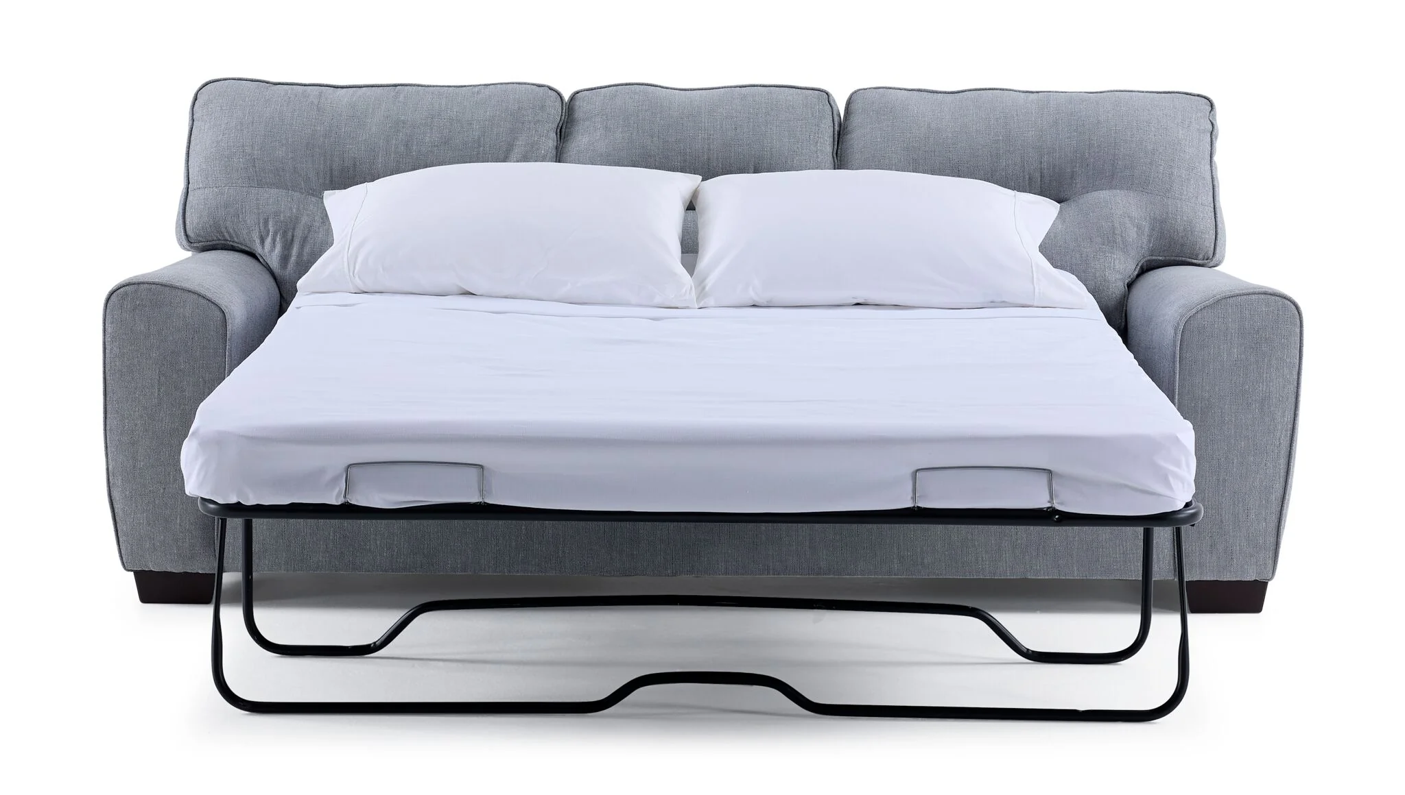 Mackay Queen Sofa Bed - Grey - Image 3