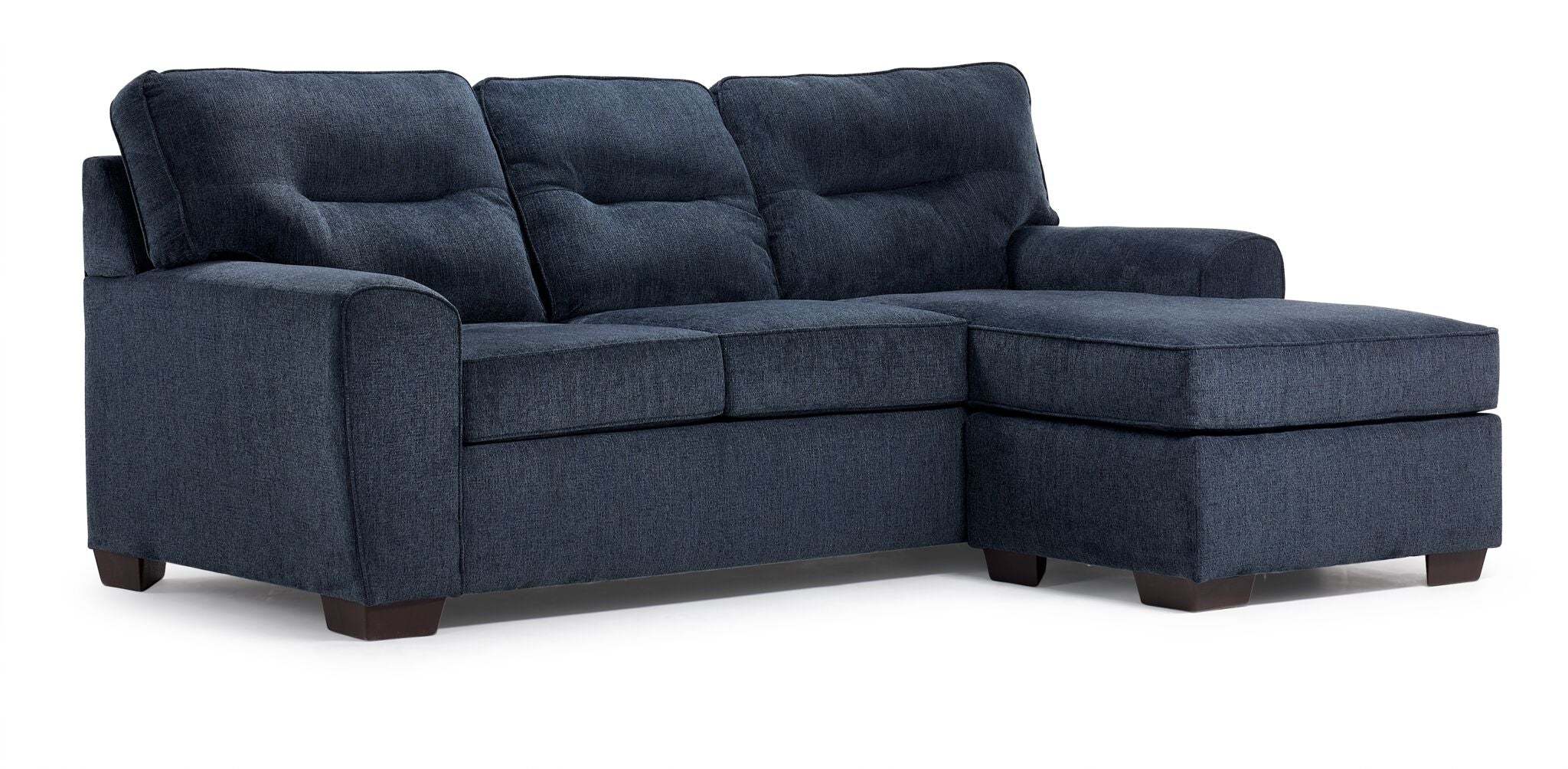 Mackay Reversible Chaise Sofa - Blue - Image 3