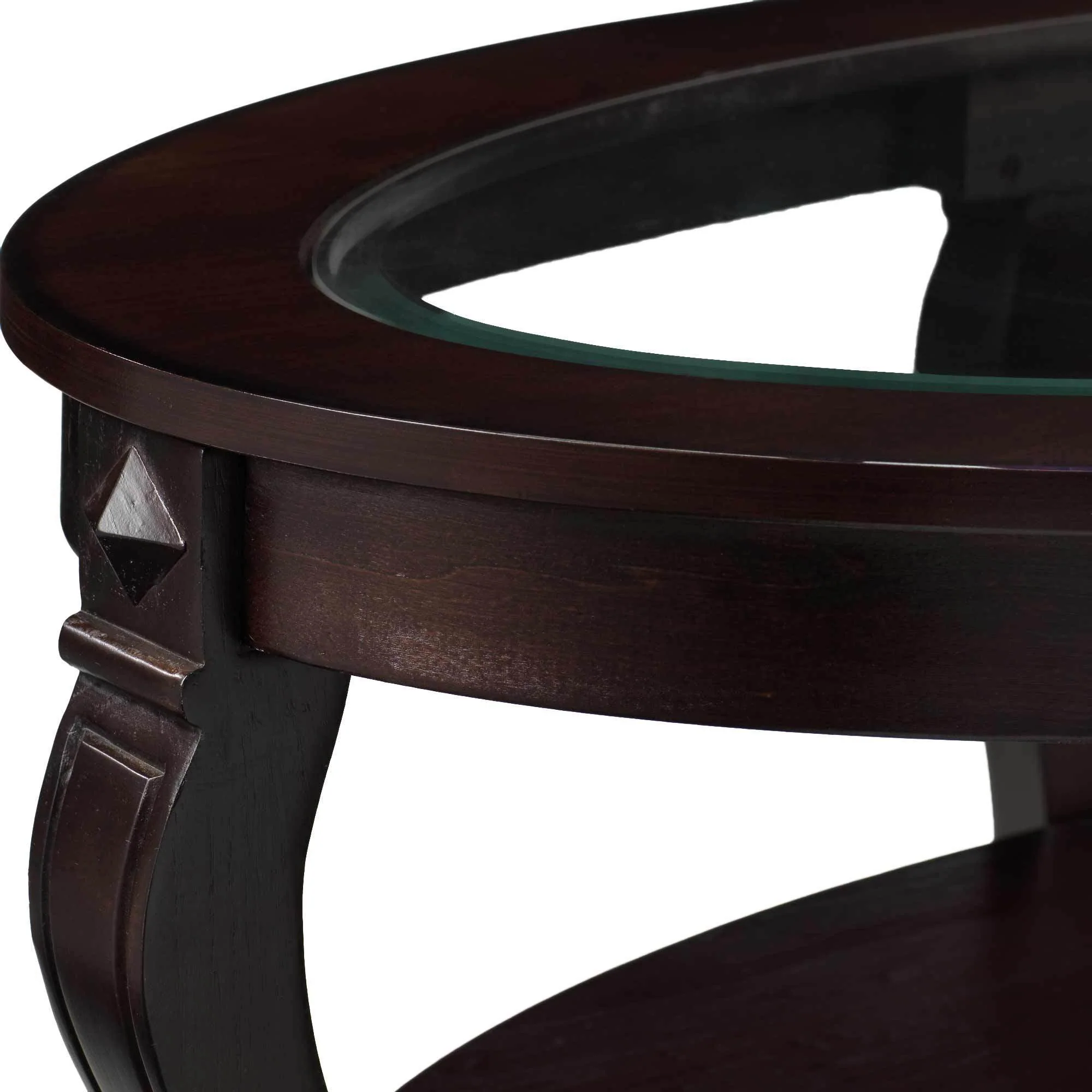 Madeira 50" Coffee Table - Walnut - Image 3