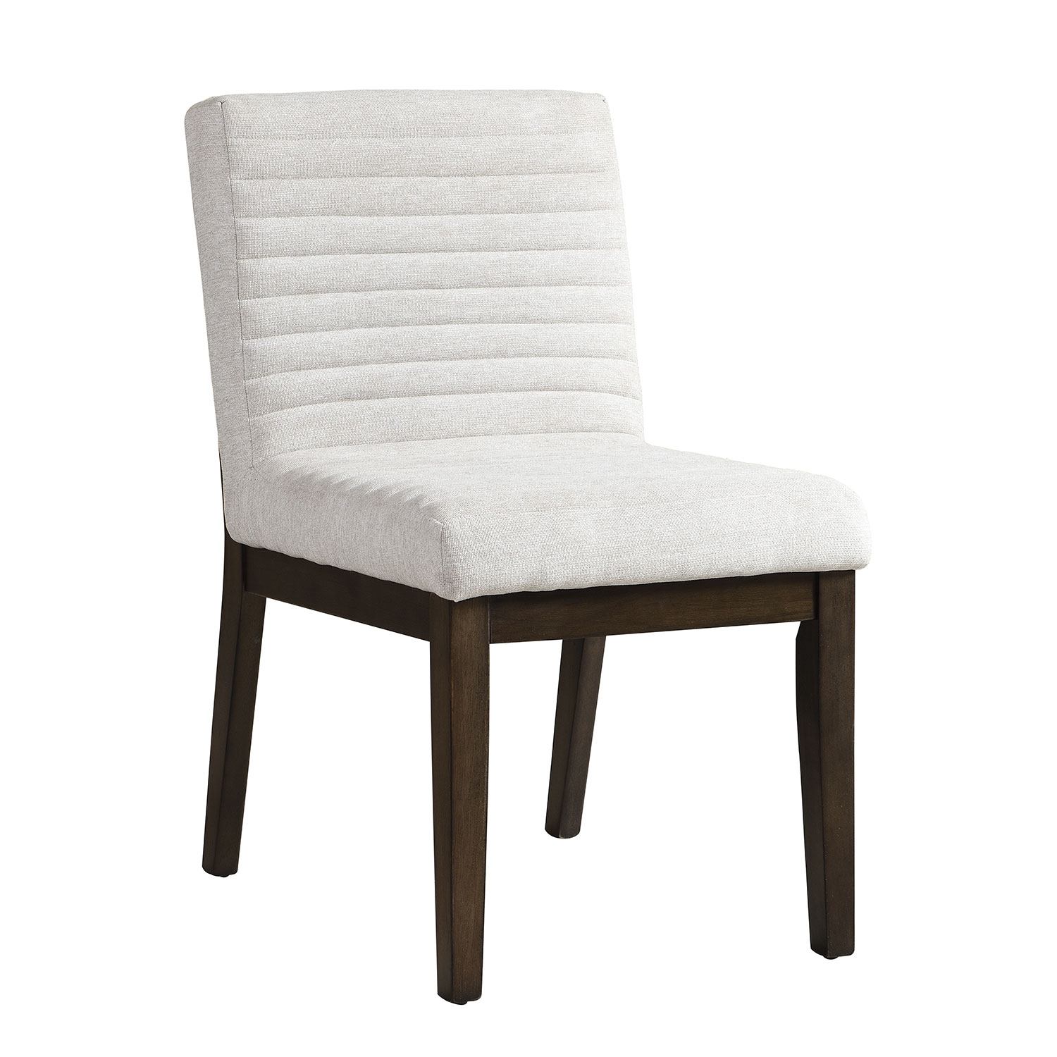 Maeve 5-Piece Dining Set - Beige, Espresso - Image 4