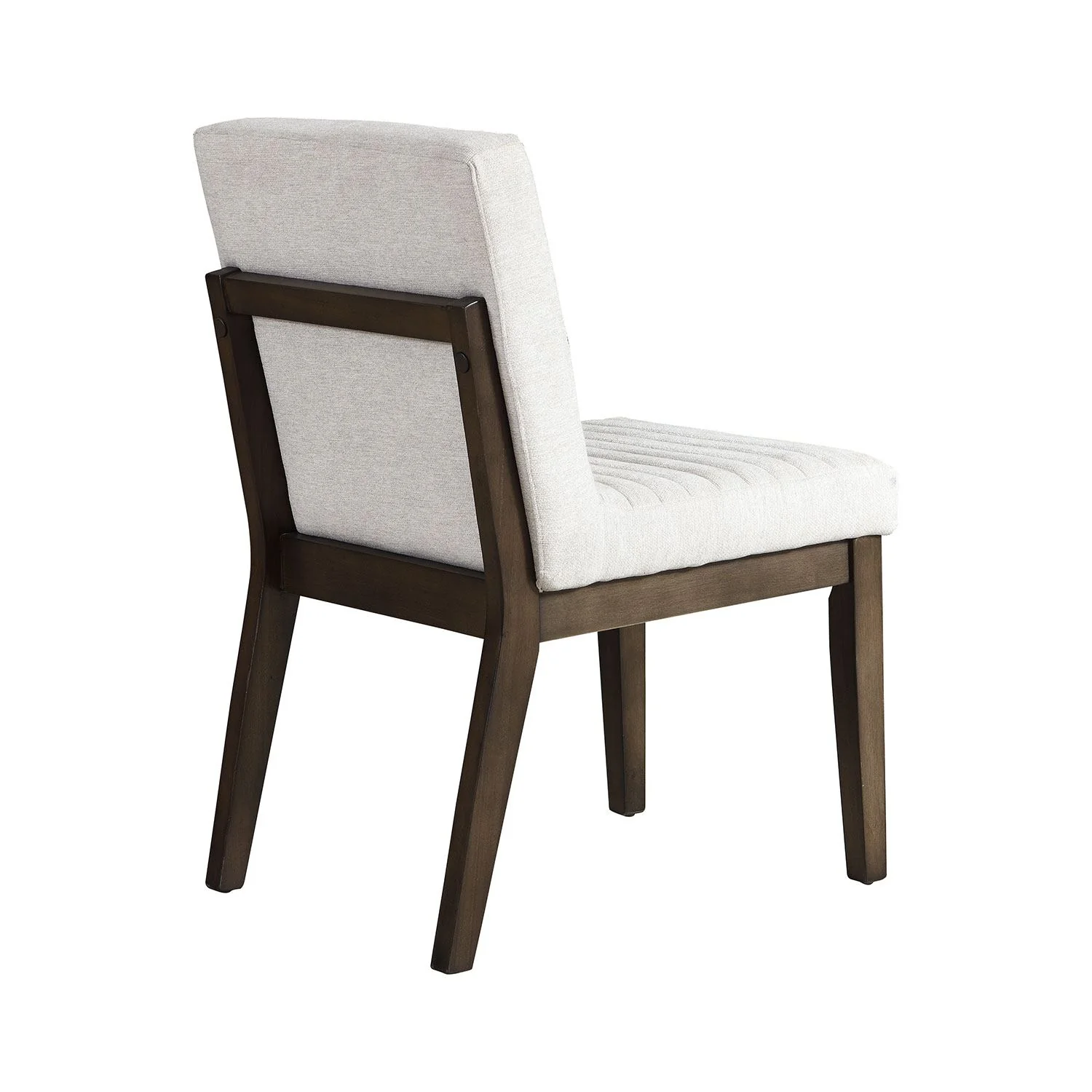 Maeve Dining Chair - Beige, Espresso - Image 4