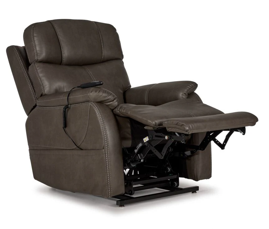 Magnus Power-Lift Recliner Chair - Grey - Image 4