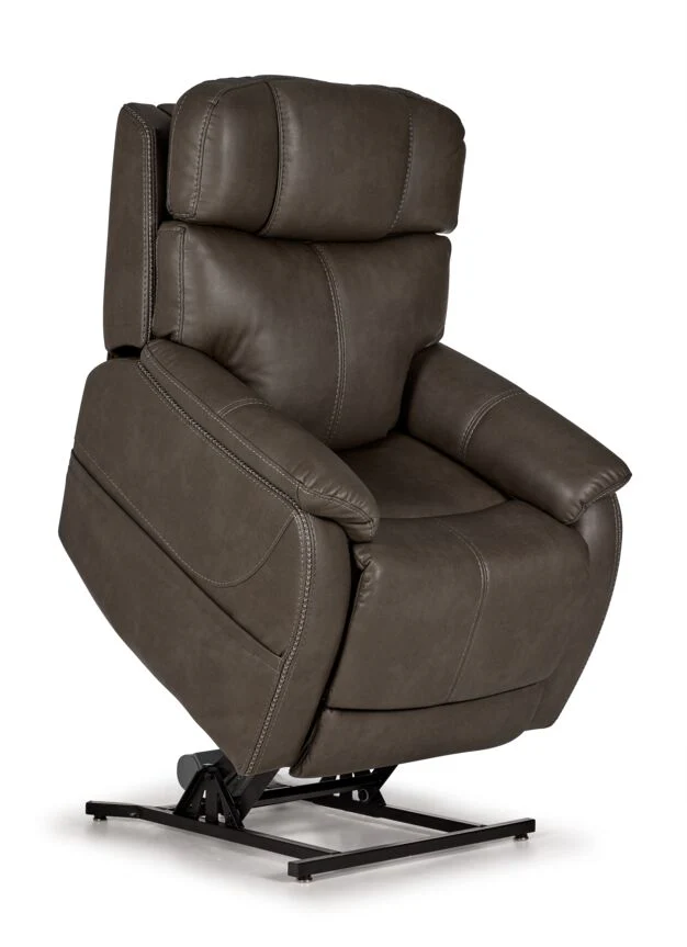 Magnus Power-Lift Recliner Chair - Grey - Image 5