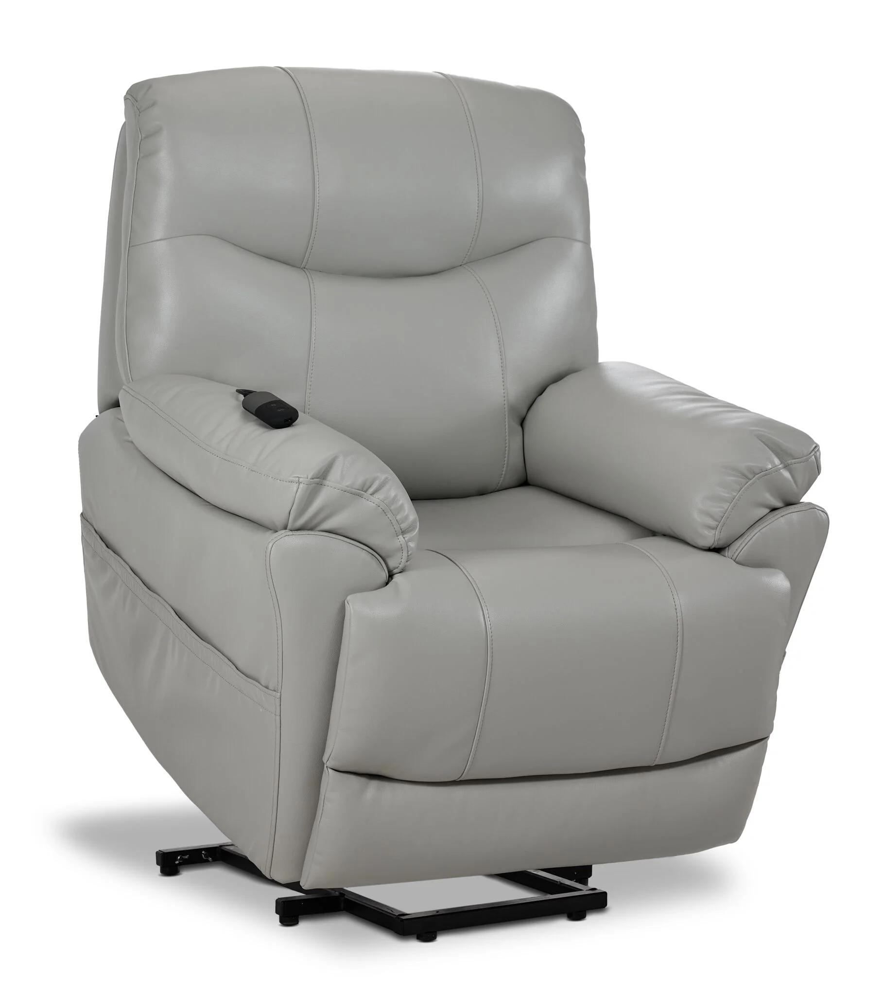 Maldives Power Lift Recliner - Silver - Image 5