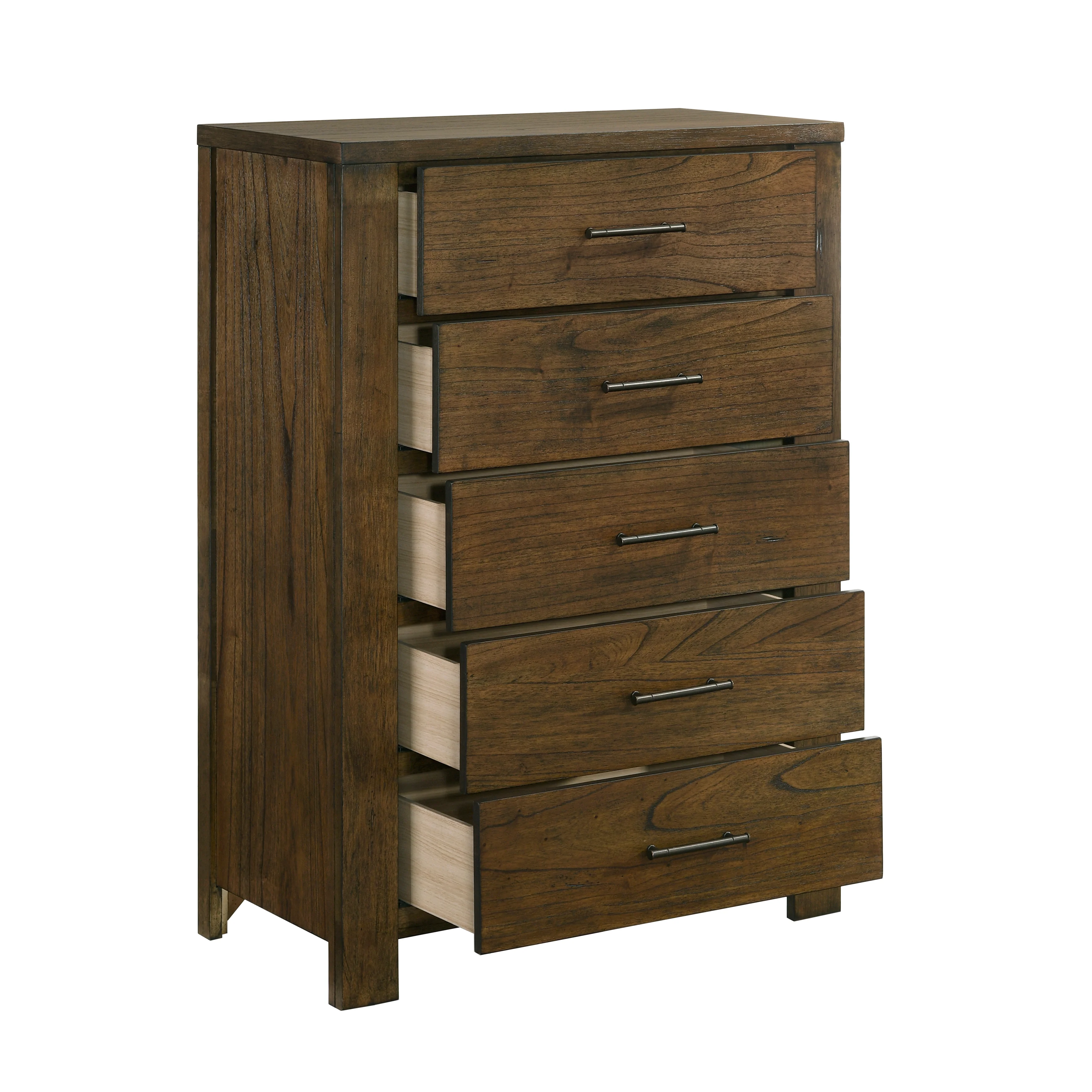 Manor 5-Drawer Chest - Dark Oak - Image 3