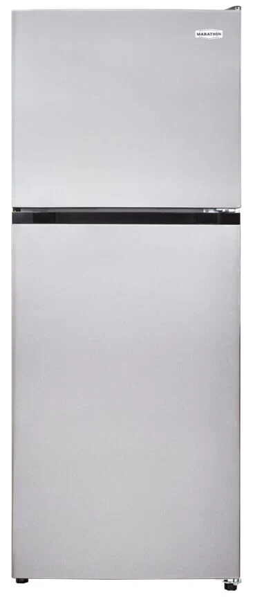 Marathon 23.4" 12.1 Cu.Ft. Stainless Steel Top-Freezer Refrigerator - MFF123SS - Image 2
