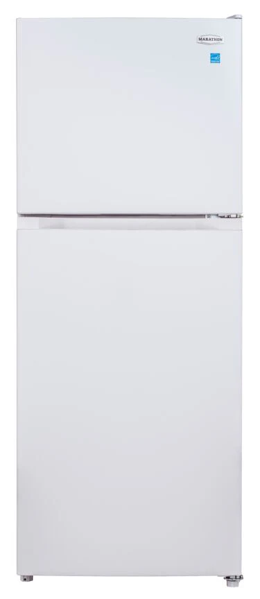 Marathon 24" 10.4 Cu. Ft. White Top-Freezer Refrigerator - MFF103W - Image 2