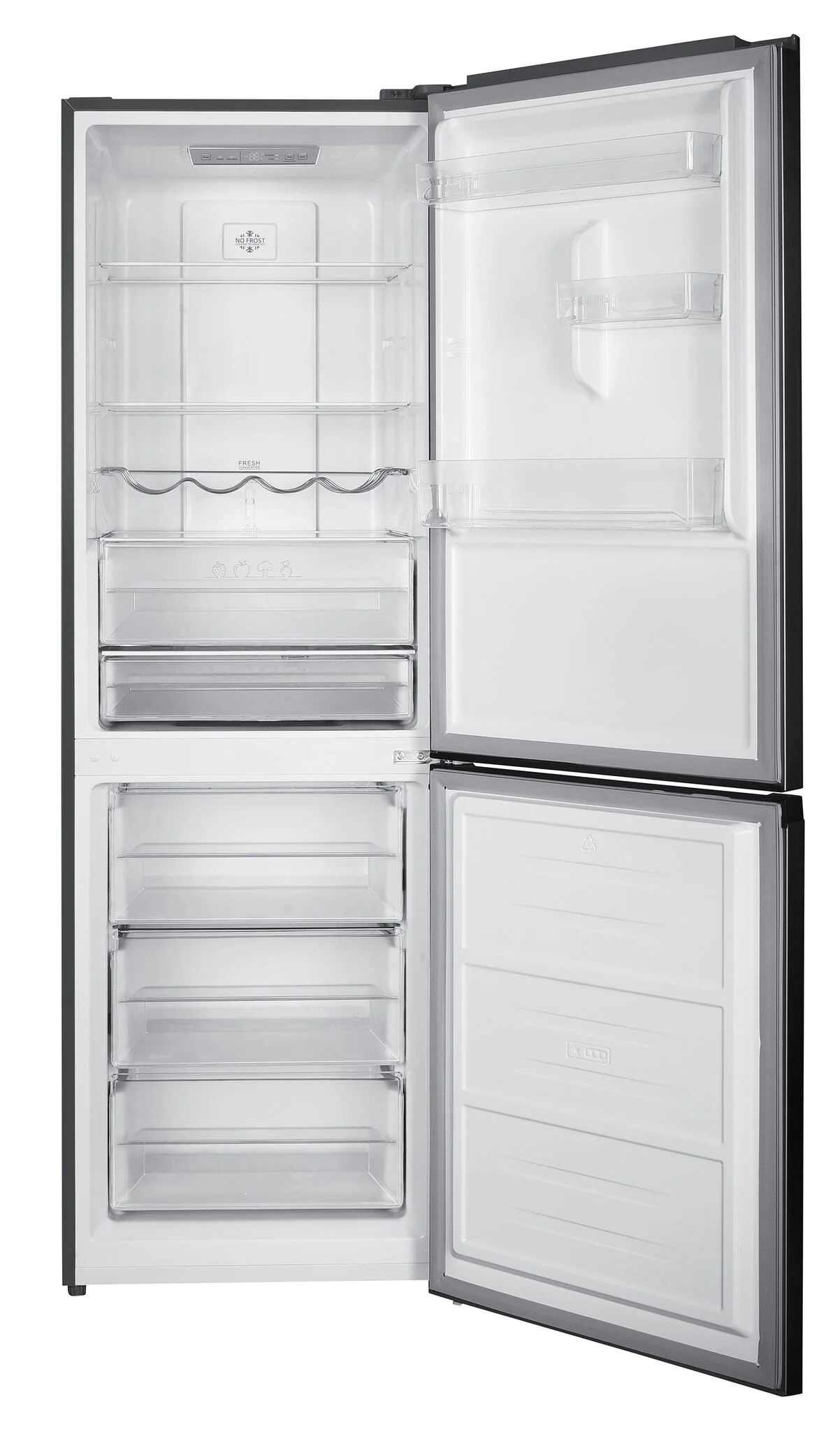 Marathon 23.75" 11.5 Cu. Ft. Stainless Steel Bottom-Freezer Refrigerator - MFF115SSBM - Image 2